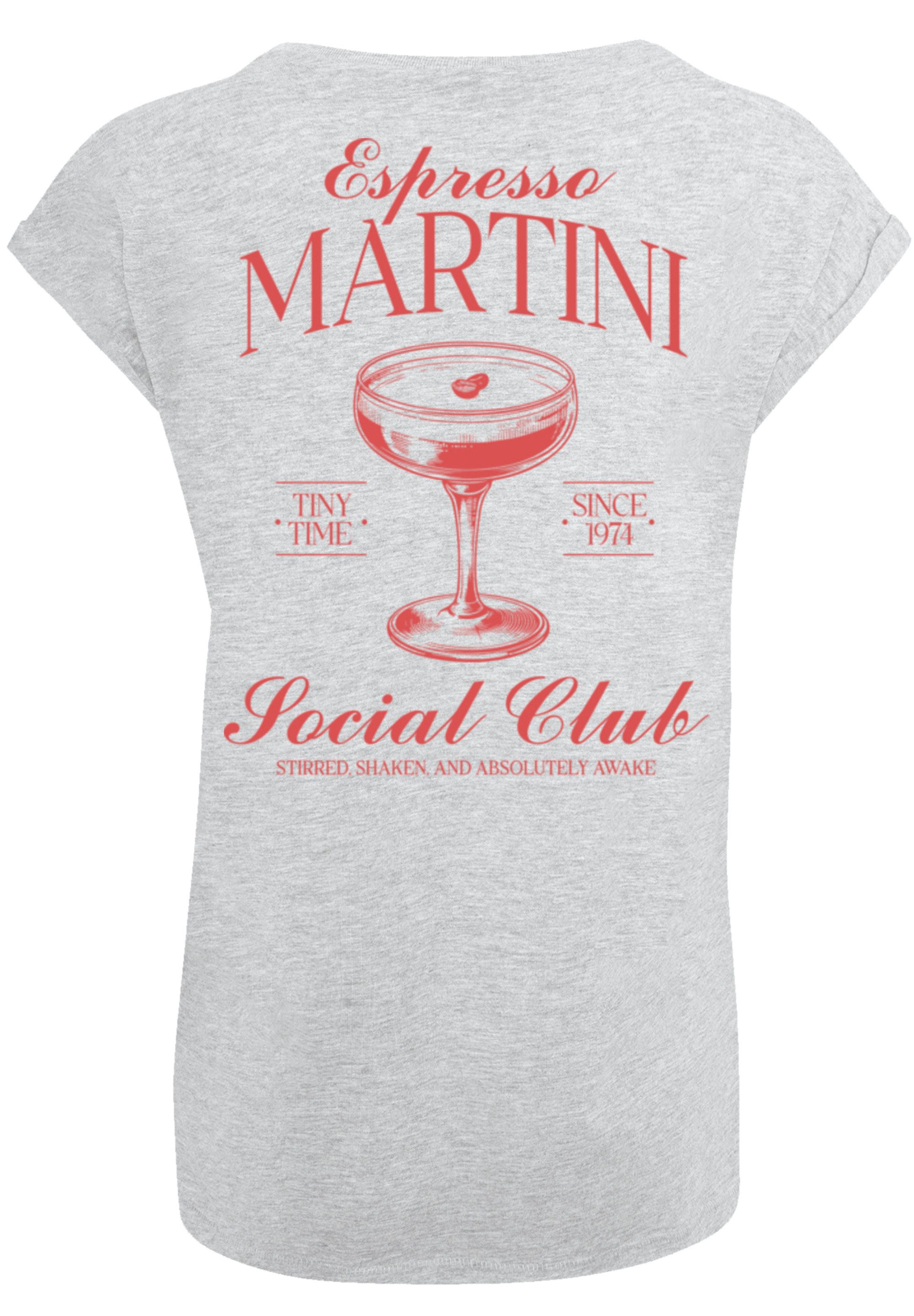 F4NT4STIC T-Shirt Espresso Martini Social Club günstig online kaufen