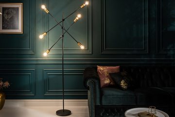 riess-ambiente Stehlampe VARIATION 193cm schwarz / gold, ohne Leuchtmittel, Stehleuchte · Wohnzimmer · Metall · verstellbar · Modern Design