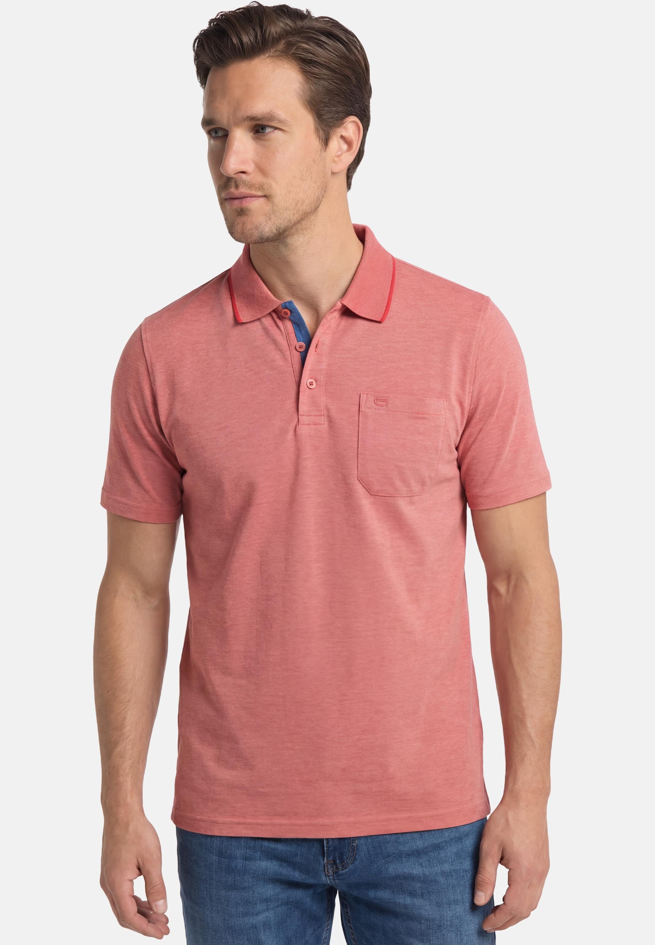 Redmond Poloshirt Basic (1-tlg) Poloshirt - Baumwolle - Atmungsaktiv