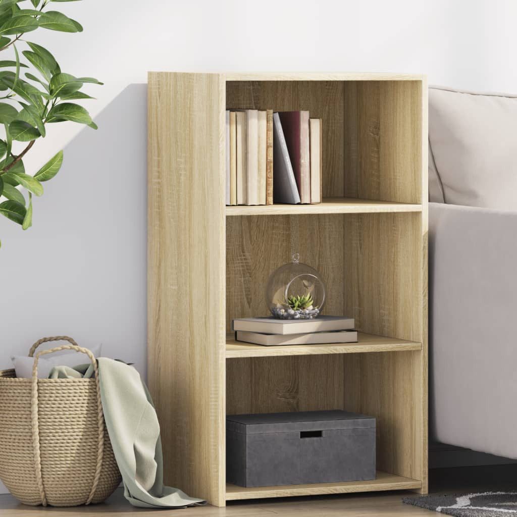 vidaXL Sideboard Sideboard Sonoma-Eiche 50x41x93 cm Holzwerkstoff (1 St) – Bild 2 von 5