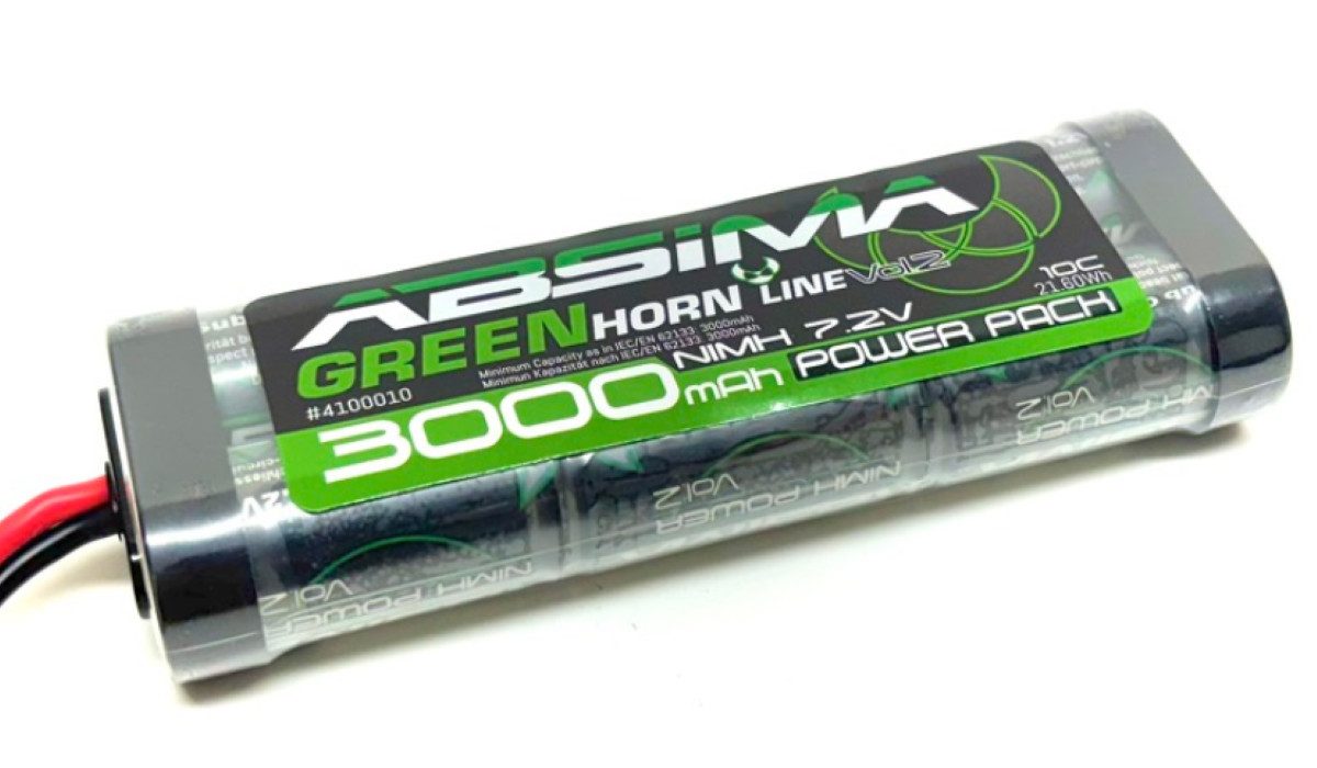 Absima Absima RC Energy Starter Set 3000 (NiMH/NC-2.0) 4200022 Akku Starter-Set