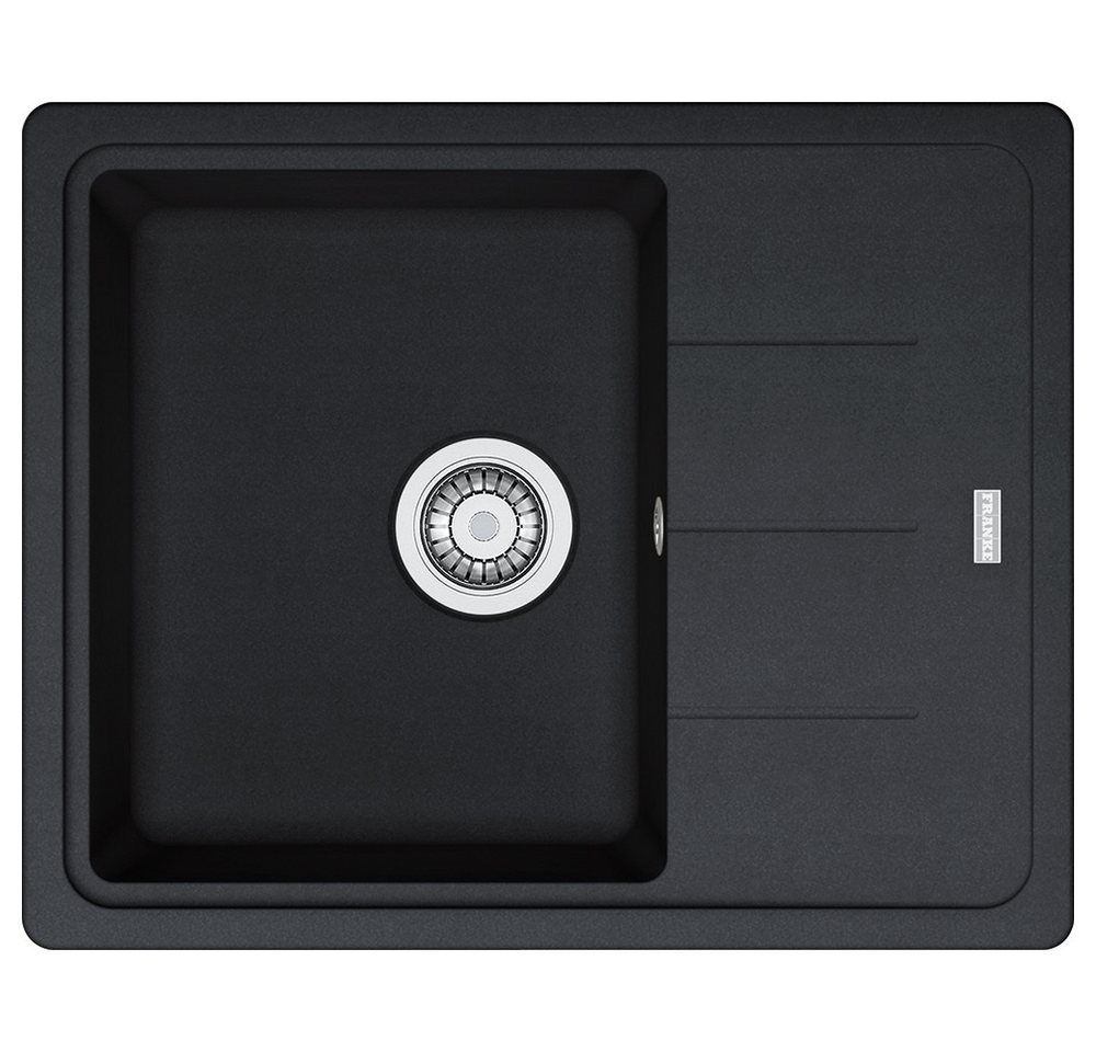 Thumbnail - FRANKE Einbauspüle Maris Basis Einbauspüle BFG 611-62 Onyx Drehknopf ab 45cm