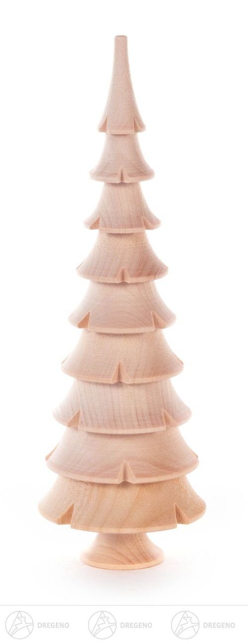 Kunstbaum Baum Massivholzbaum natur Höhe ca 17,5 cm NEU, Dregeno Erzgebirge, Höhe 17,5 cm, Holzbaum mit Stamm