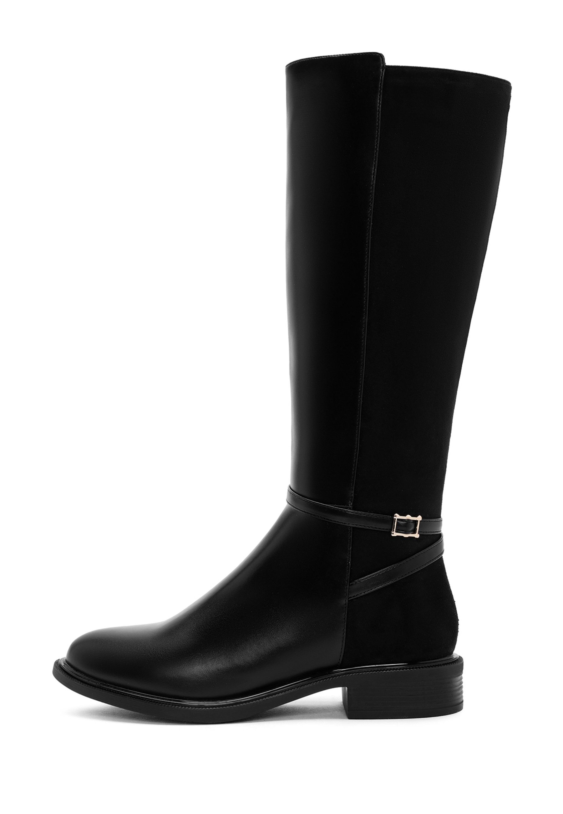 Stiefel aus Kunstleder Bootsschuh