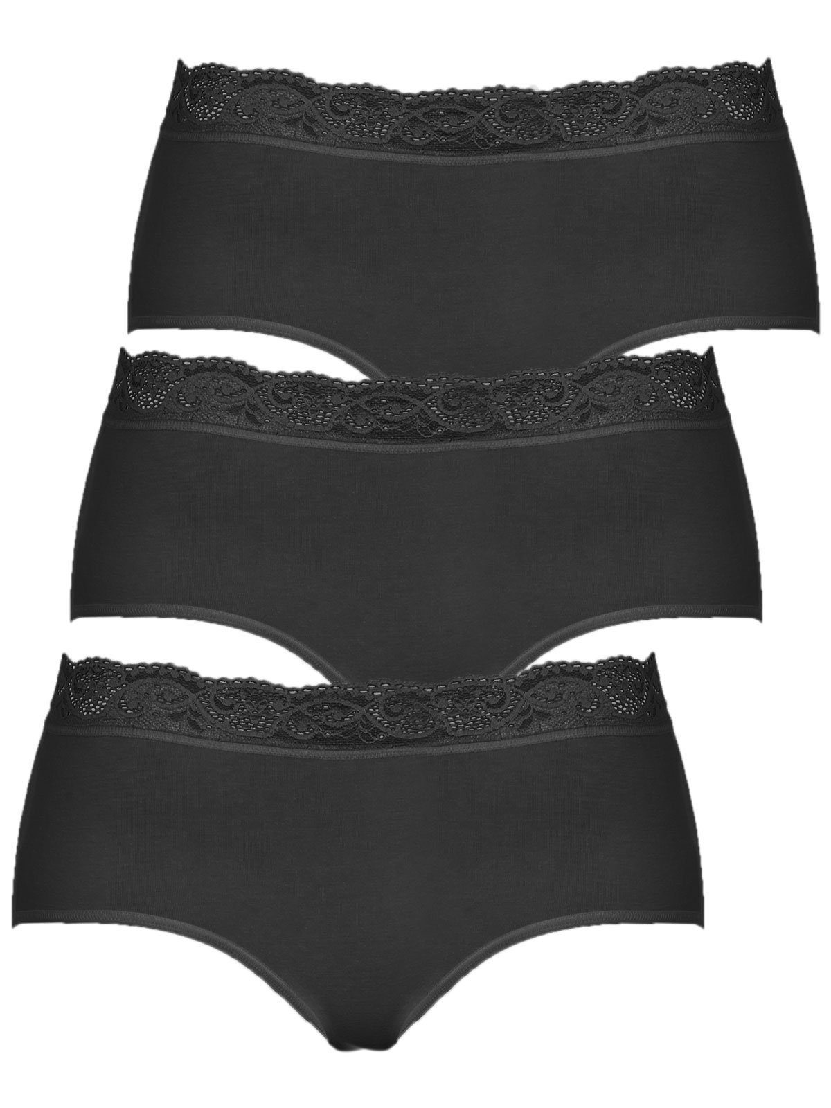 Hüftslip 3er Pack Damen Hüftslip Slipboutique