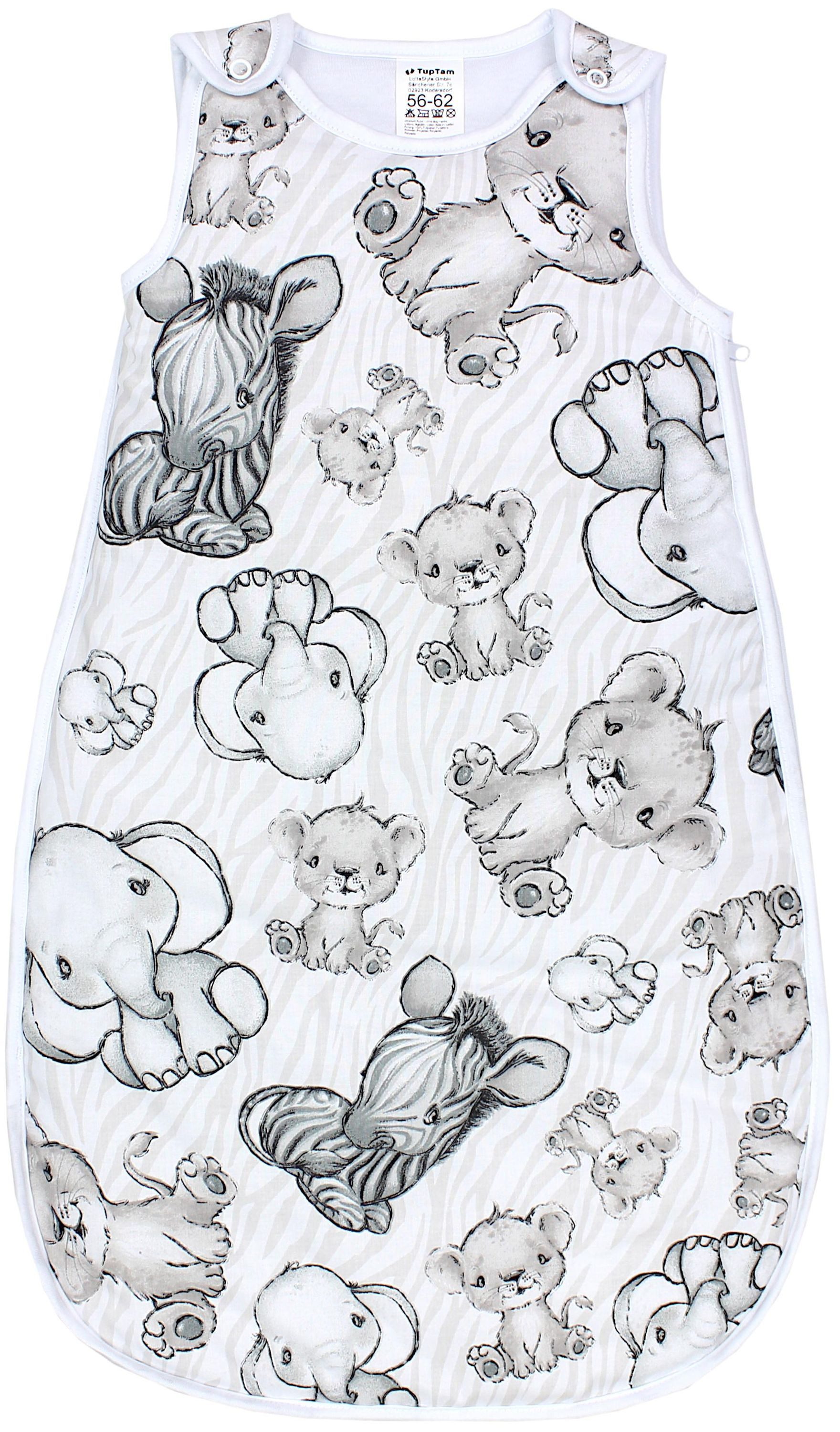 TupTam Babyschlafsack 2.5 TOG Seitlicher Reißverschluss Ärmellos günstig online kaufen