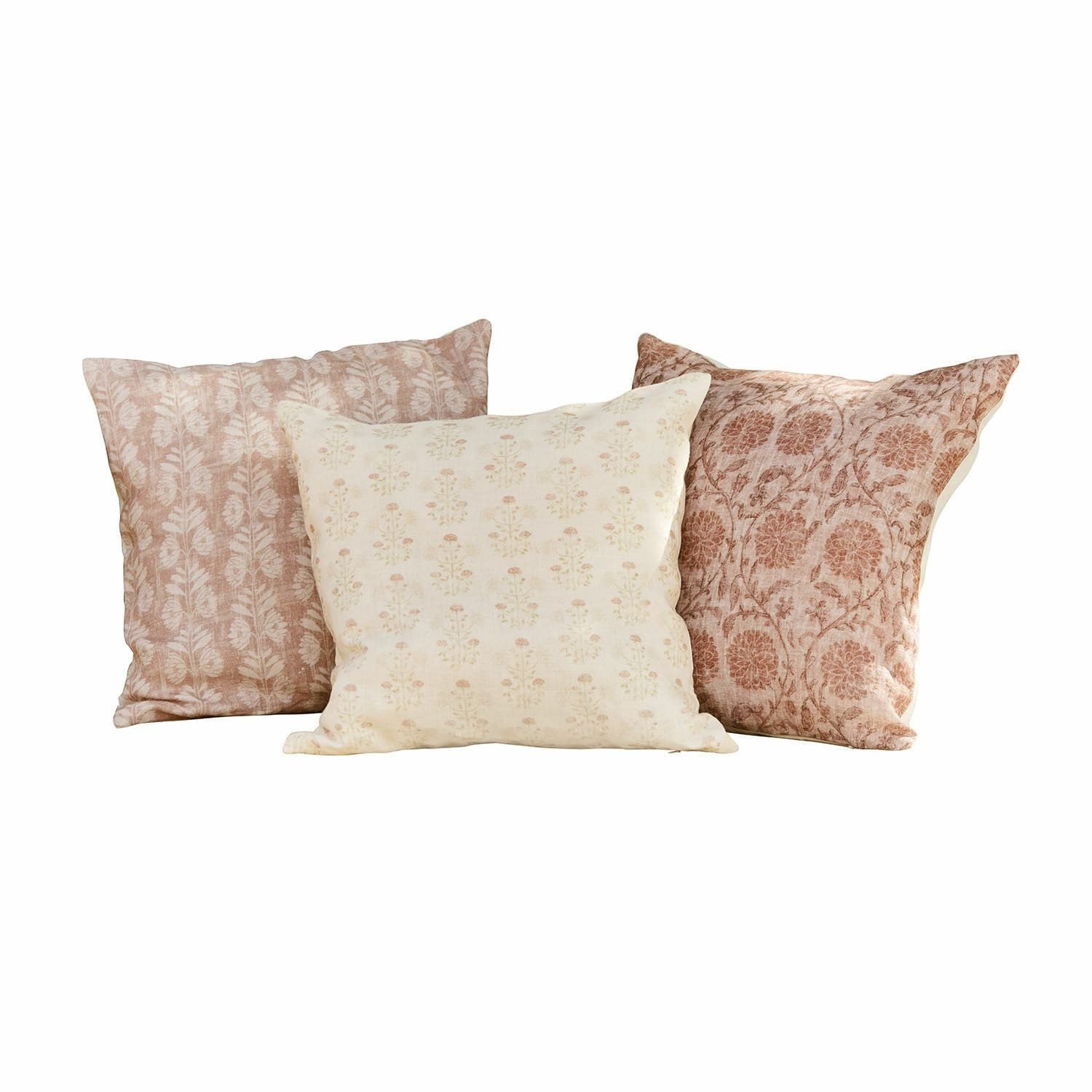 Mirabeau Kissenhülle Kissenhülle 3er Set Tarouja altrosa/creme