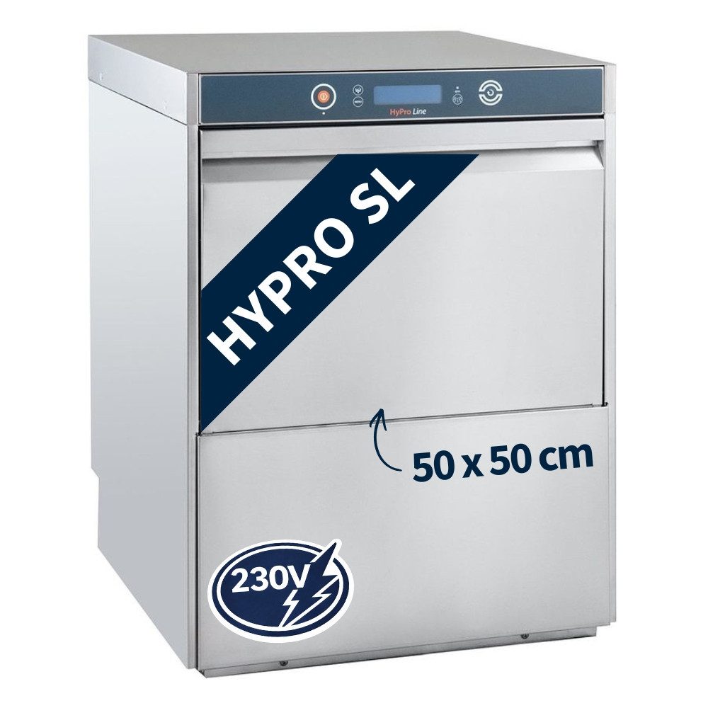 GastroHero Dönergrill Geschirrspülmaschine HYPRO Digital 50 SL 230V Gastro, 3400 W