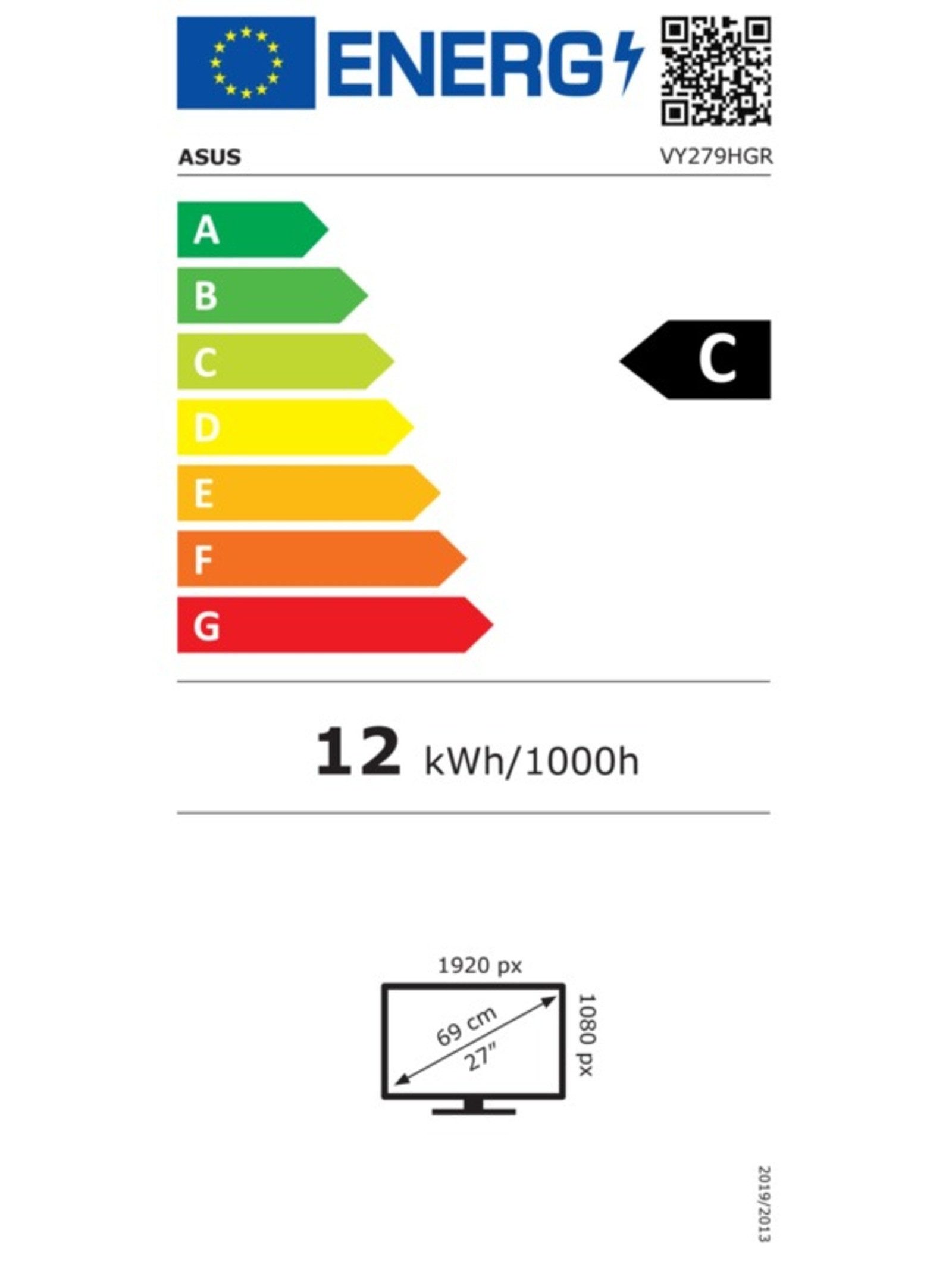 Energieeffizienzklasse: 