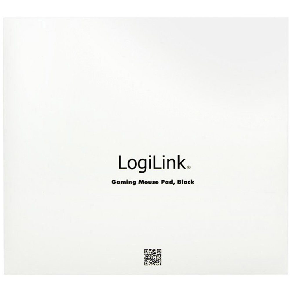 LogiLink Mauspad LogiLink ID0117 Gaming-Mauspad Schwarz