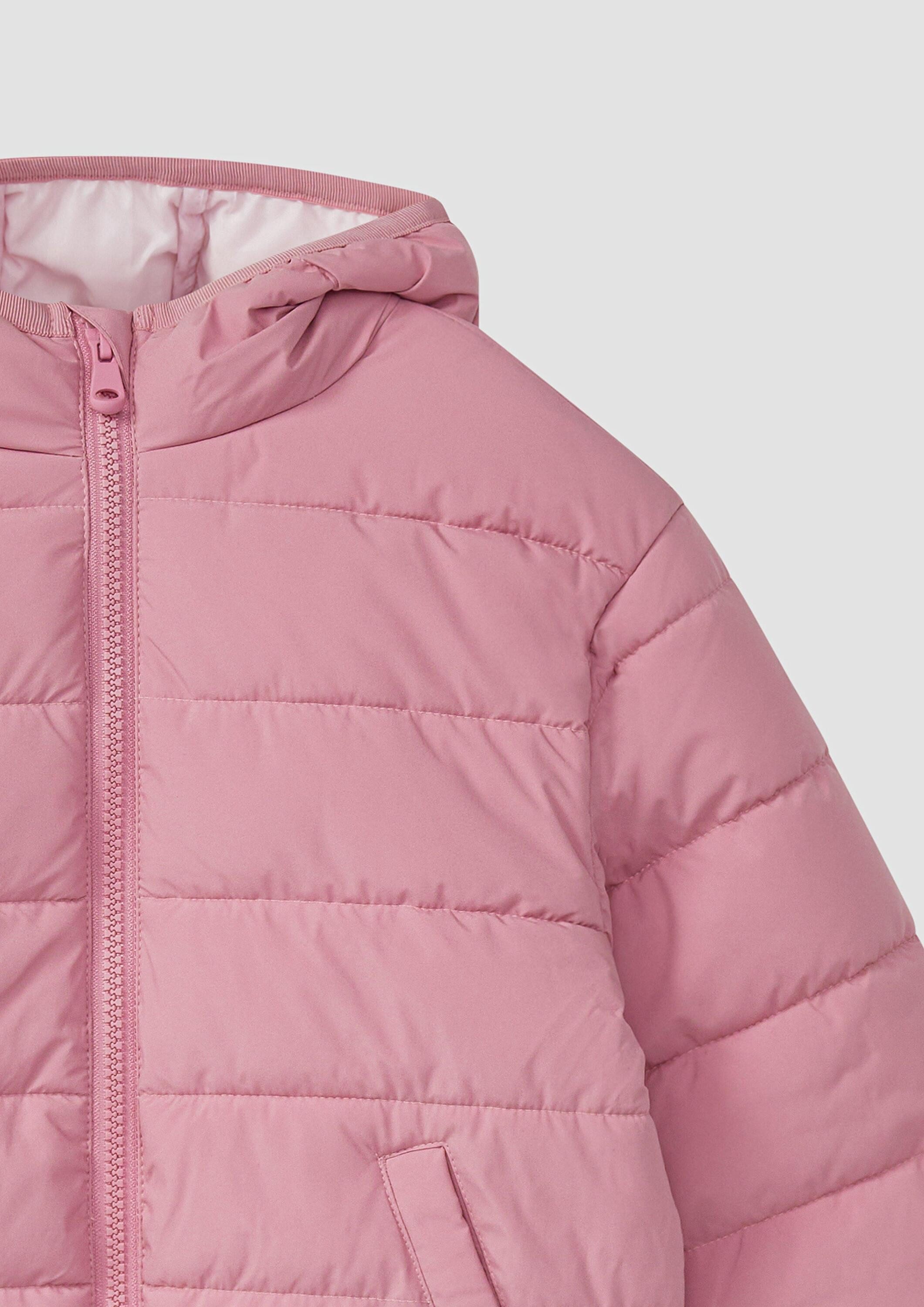 s.Oliver Funktionsjacke Outdoor-Jacke Unisex Steppjacke mit Kapuze in Oversize – Bild 4 von 4