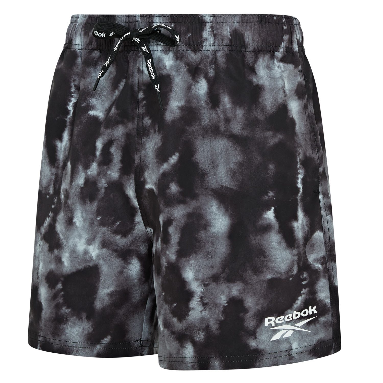 Reebok Badeshorts Milan (1-St) mit Kordelzug und elastischem Bund, Tie-Dye- günstig online kaufen
