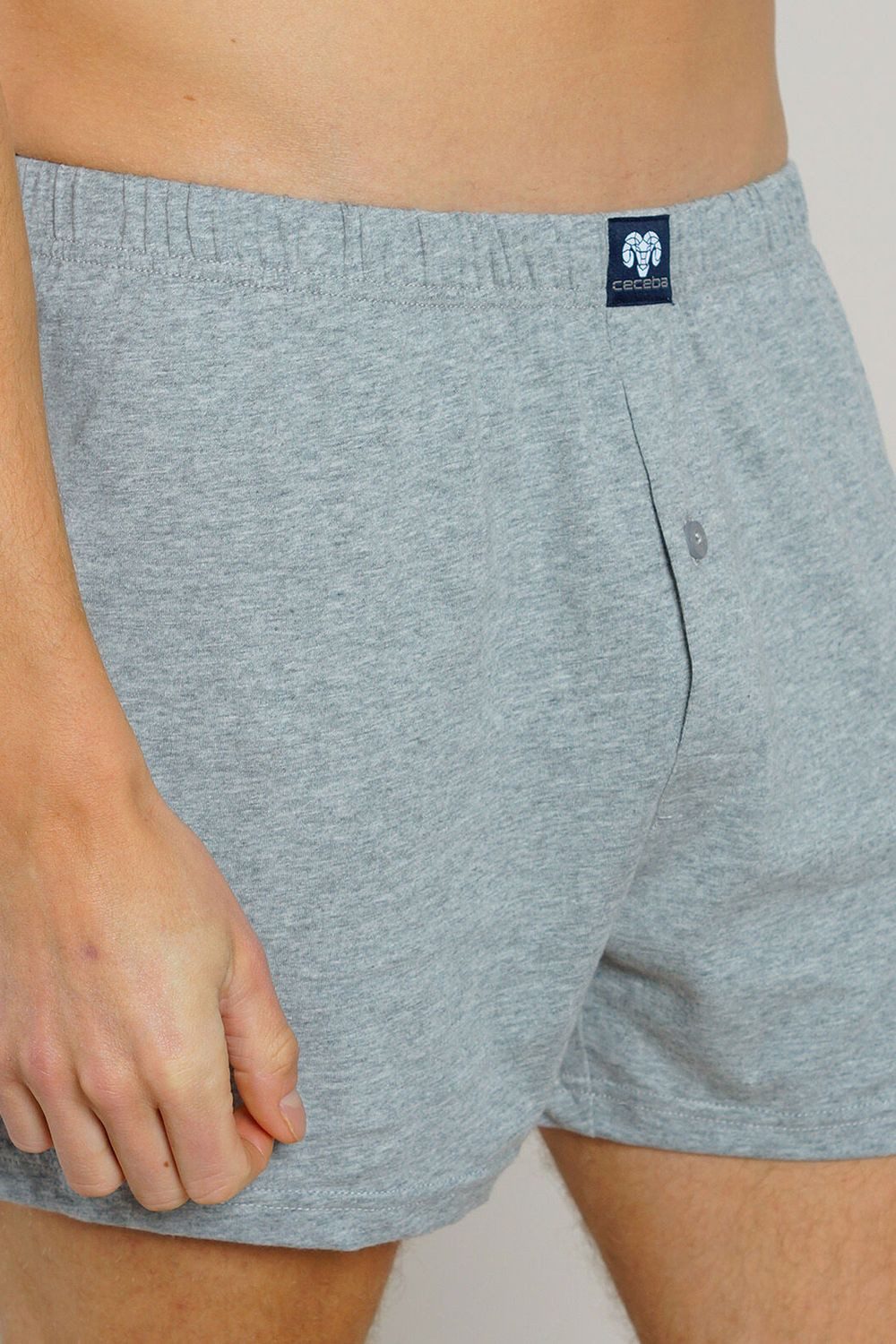 CECEBA Boxershorts (4-St) mit verdecktem Eingriff, auch in Übergrößen, 4er Pack