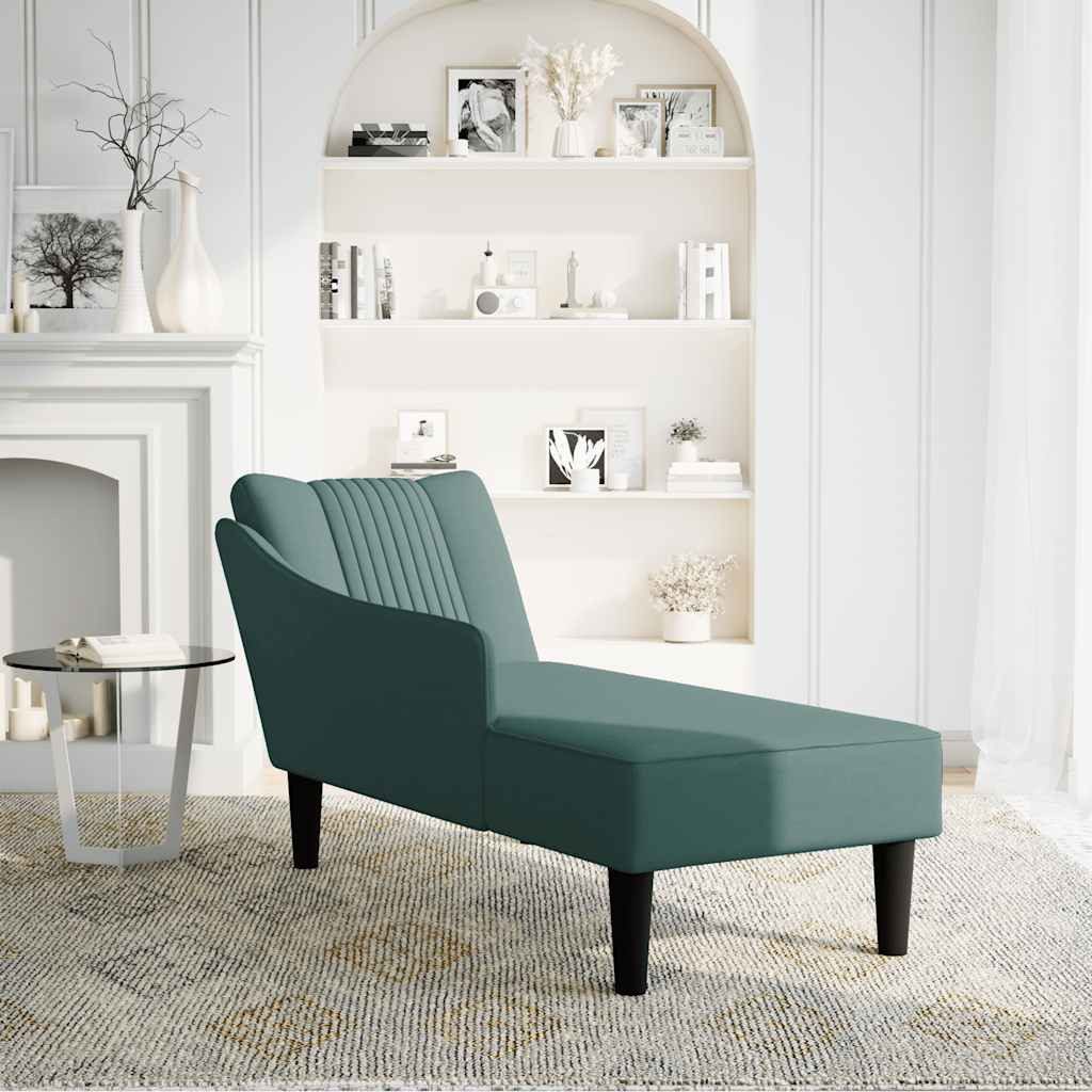 vidaXL Chaiselongue Chaiselongue mit Rechter Armlehne günstig online kaufen