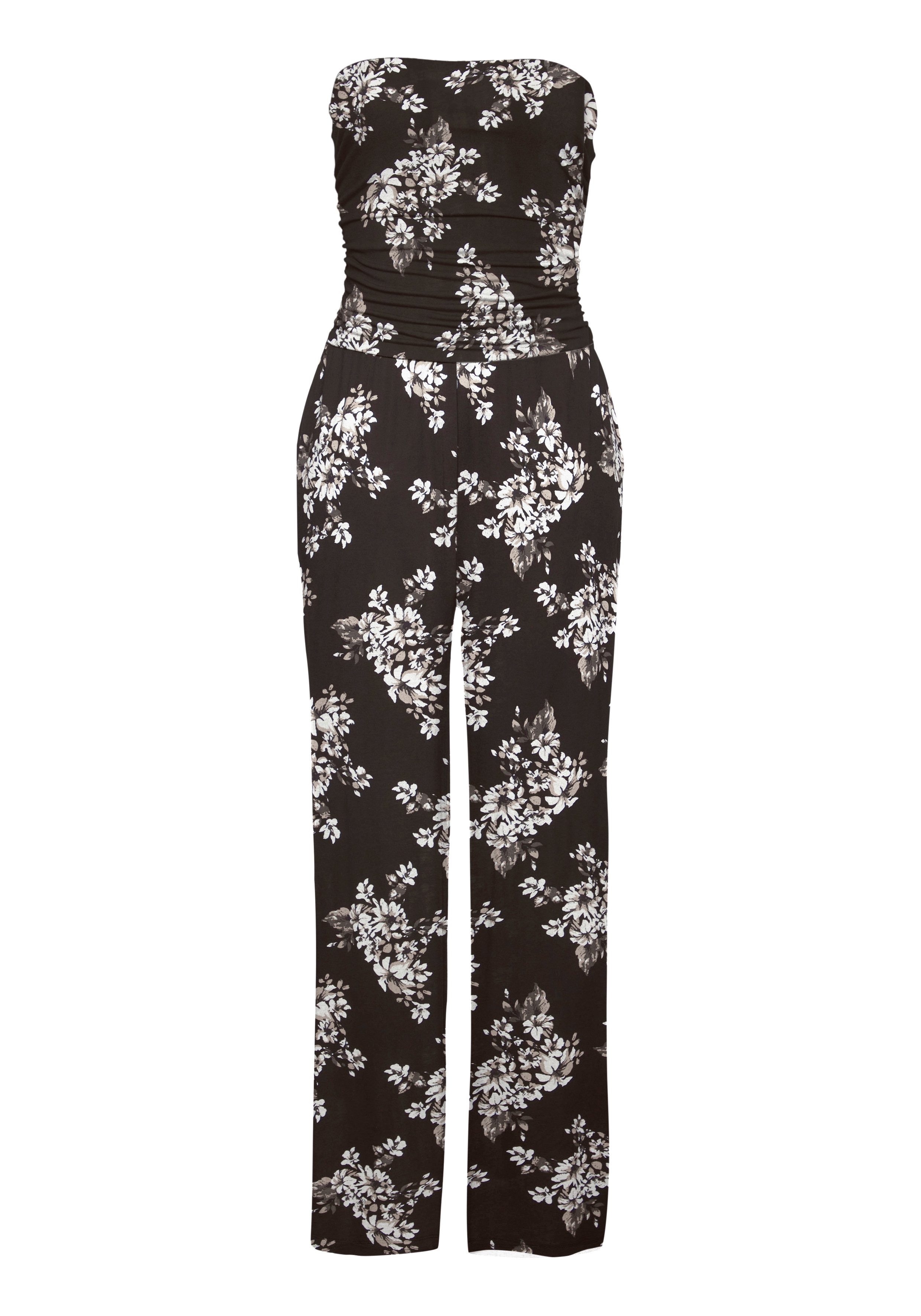 LASCANA Bandeauoverall mit Alloverprint günstig online kaufen