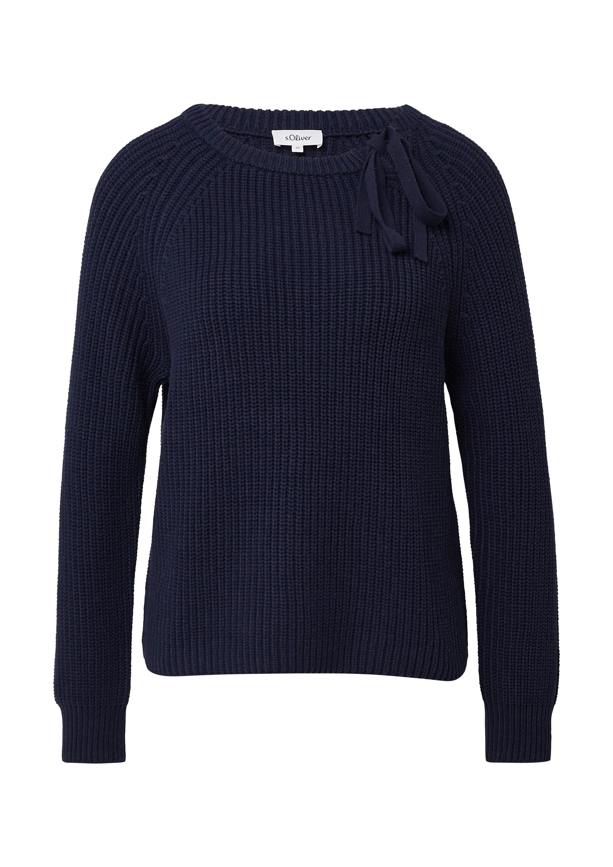 s.Oliver Longpullover Strickpullover (1-tlg) günstig online kaufen