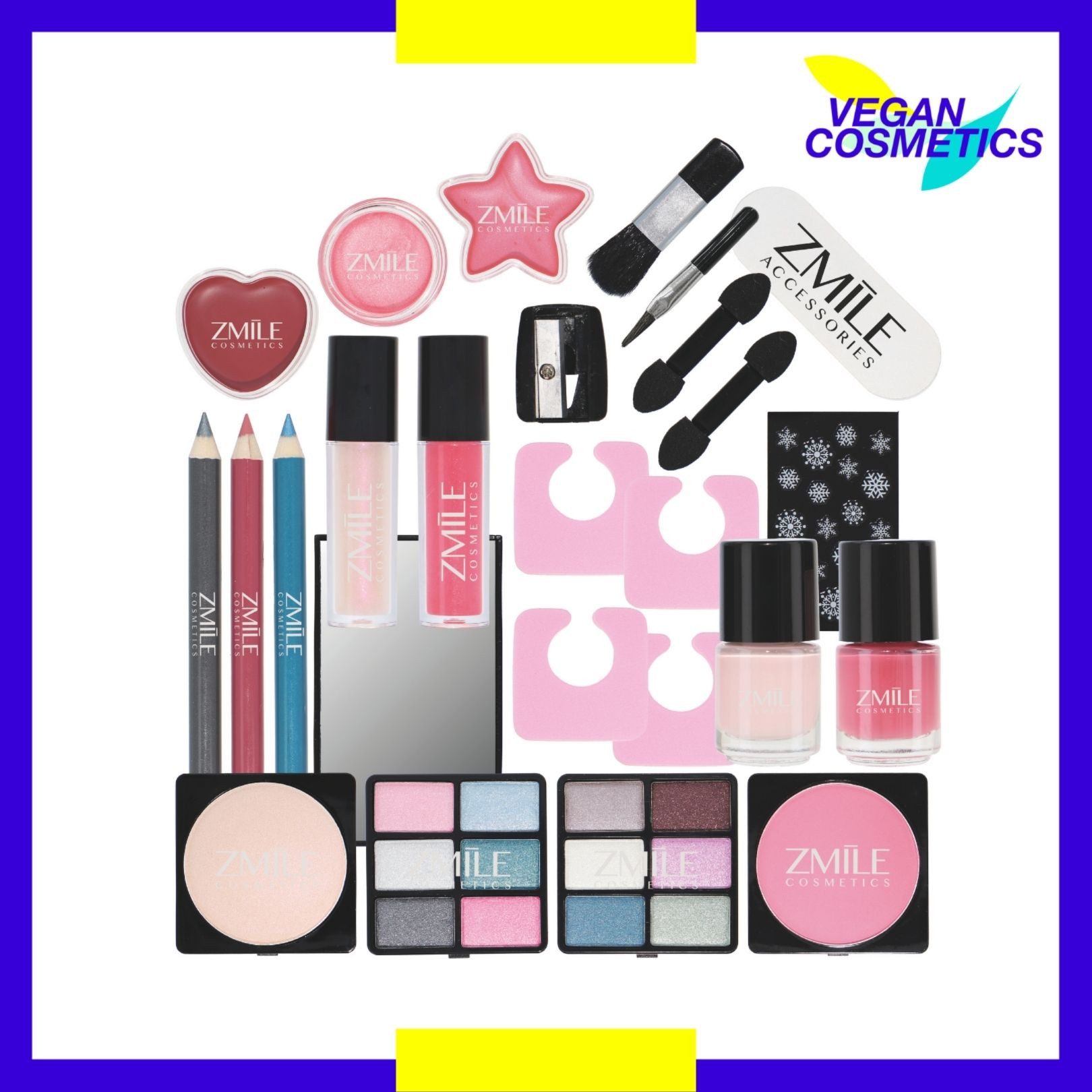 ZMILE COSMETICS Kosmetik-Adventskalender Make-Up Adventskalender Puzzle Sweet as Candy - vegane Kosmetik (24-tlg)
