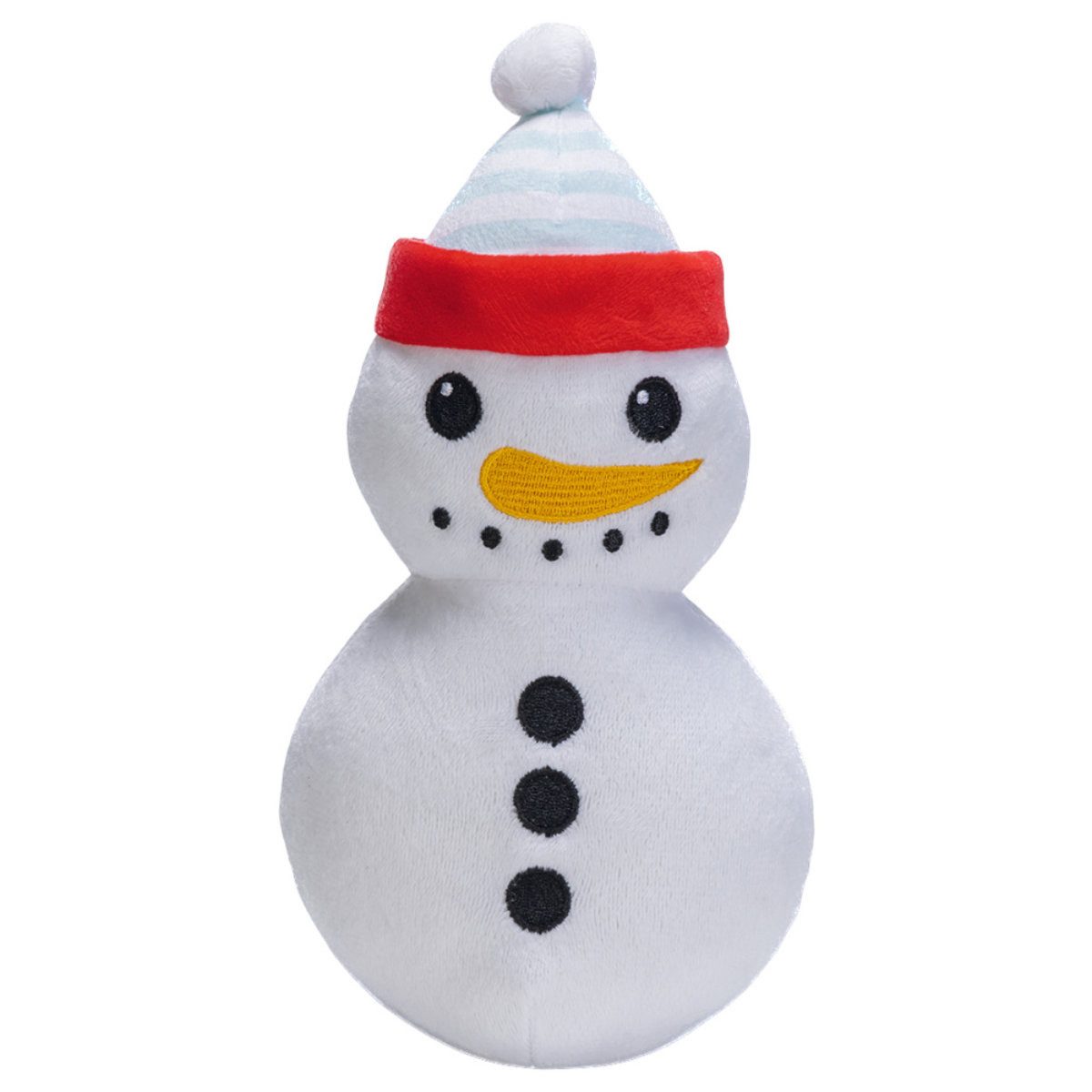 Beeztees Tierkuscheltier Hundespielzeug Xmas Schneemann Plüsch weiß günstig online kaufen