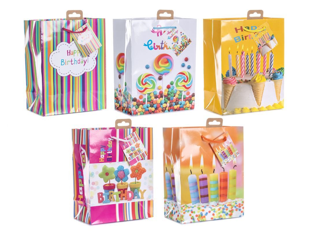 laro Geschenkbox Premium Geschenktüten Geschenktaschen 10-100 Stk Medium Candy (10 St) – Bild 2 von 2