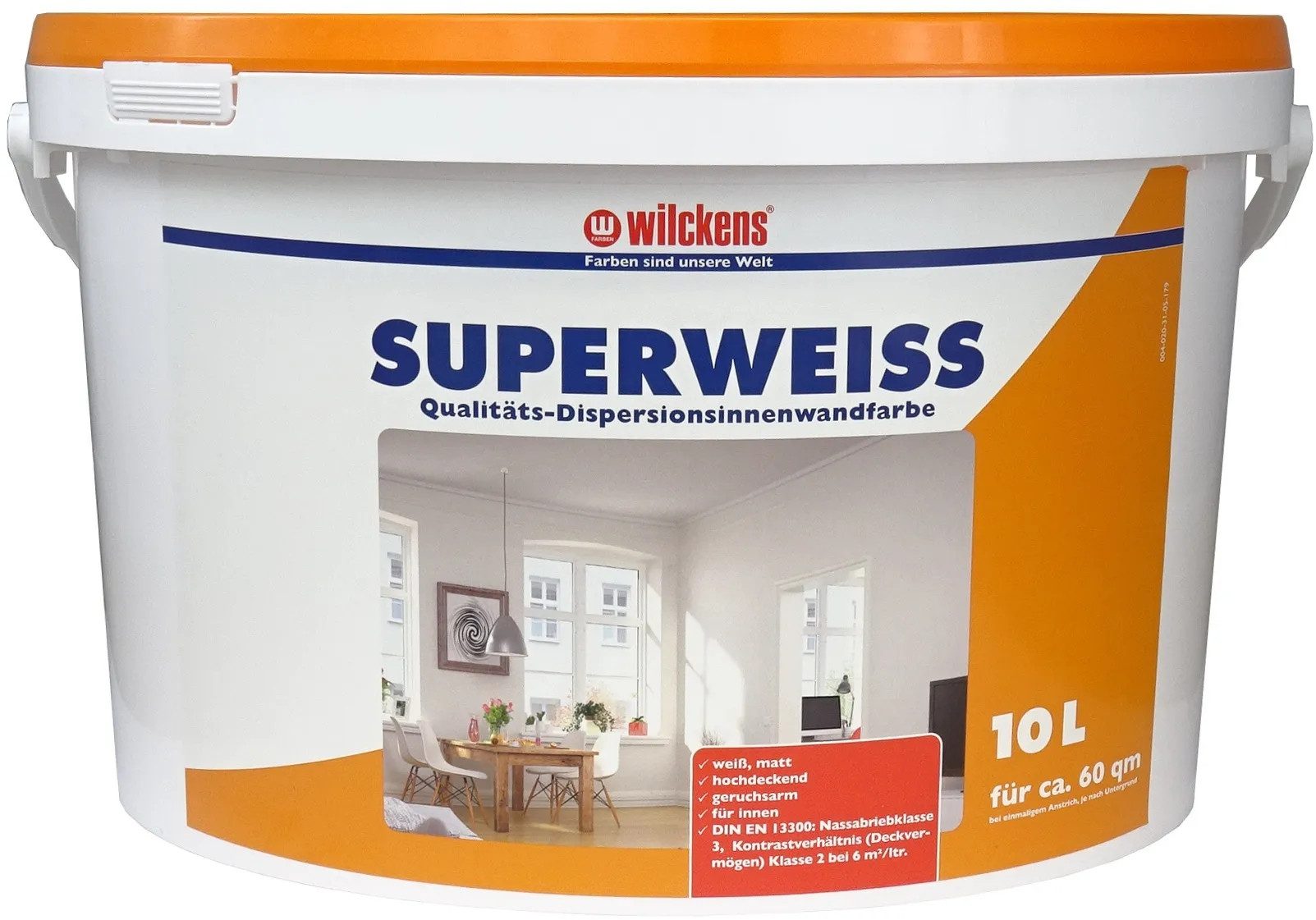 Wand- und Deckenfarbe Wilckens Superweiss