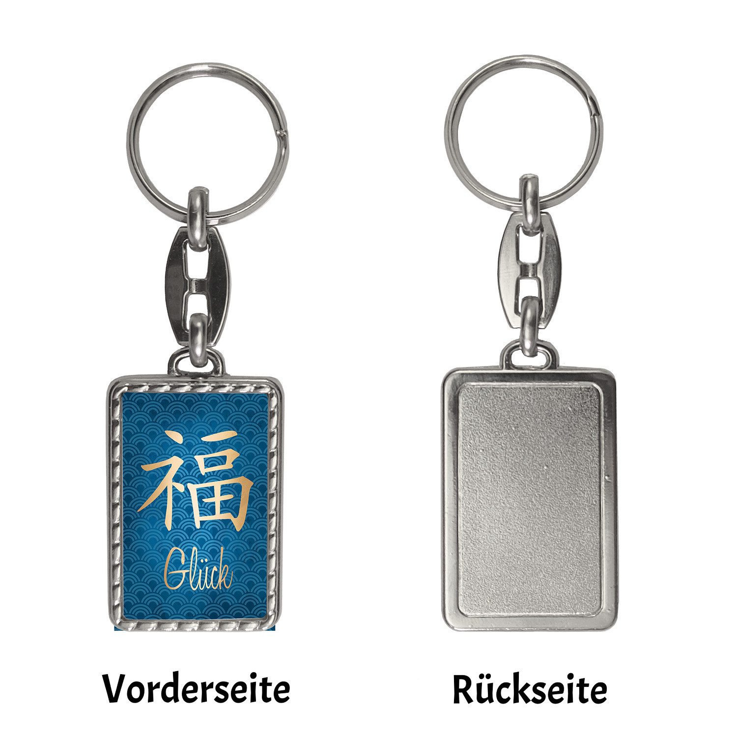 speecheese Schlüsselanhänger Chinesisches Zeichen für Glück günstig online kaufen