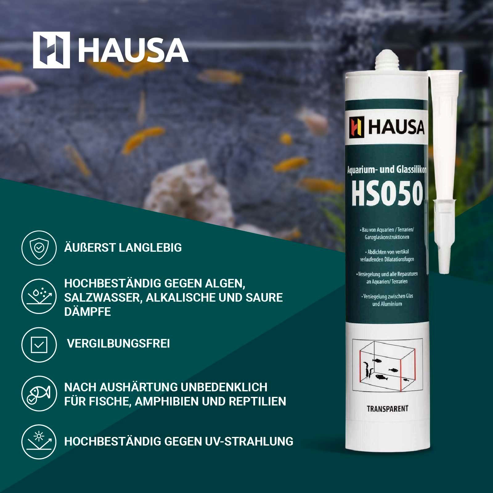 Hausa Silikon HS050, Aquarium- und Glassilikon günstig online kaufen