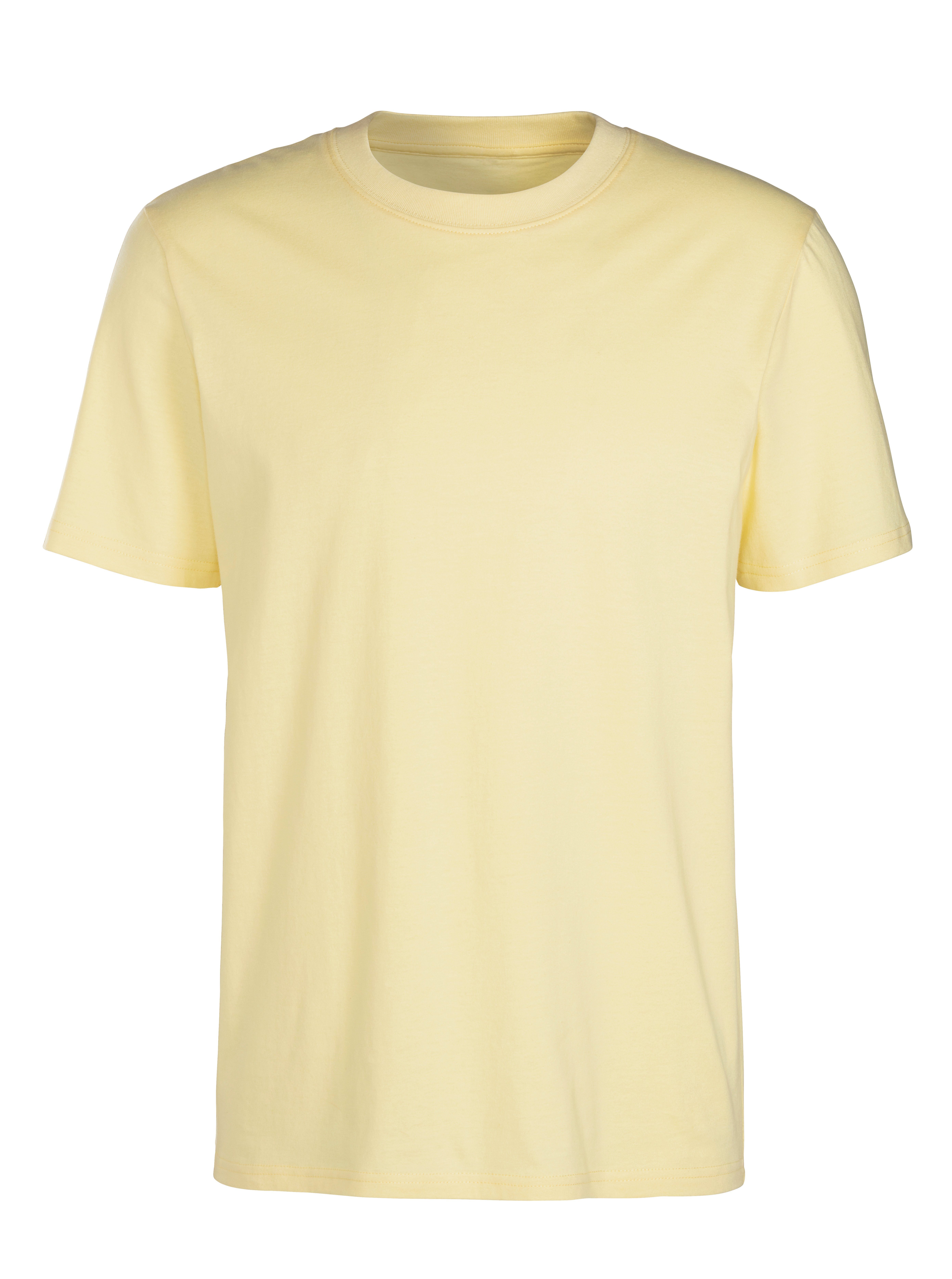 KangaROOS T-Shirt (2er-Pack) gelb Must-Have koralle in ein Form / klassischer