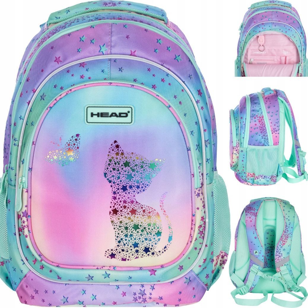 Head Schulrucksack Head Schulrucksack Kitty Ombre Mädchen Ergo Back 20L (1-tlg)