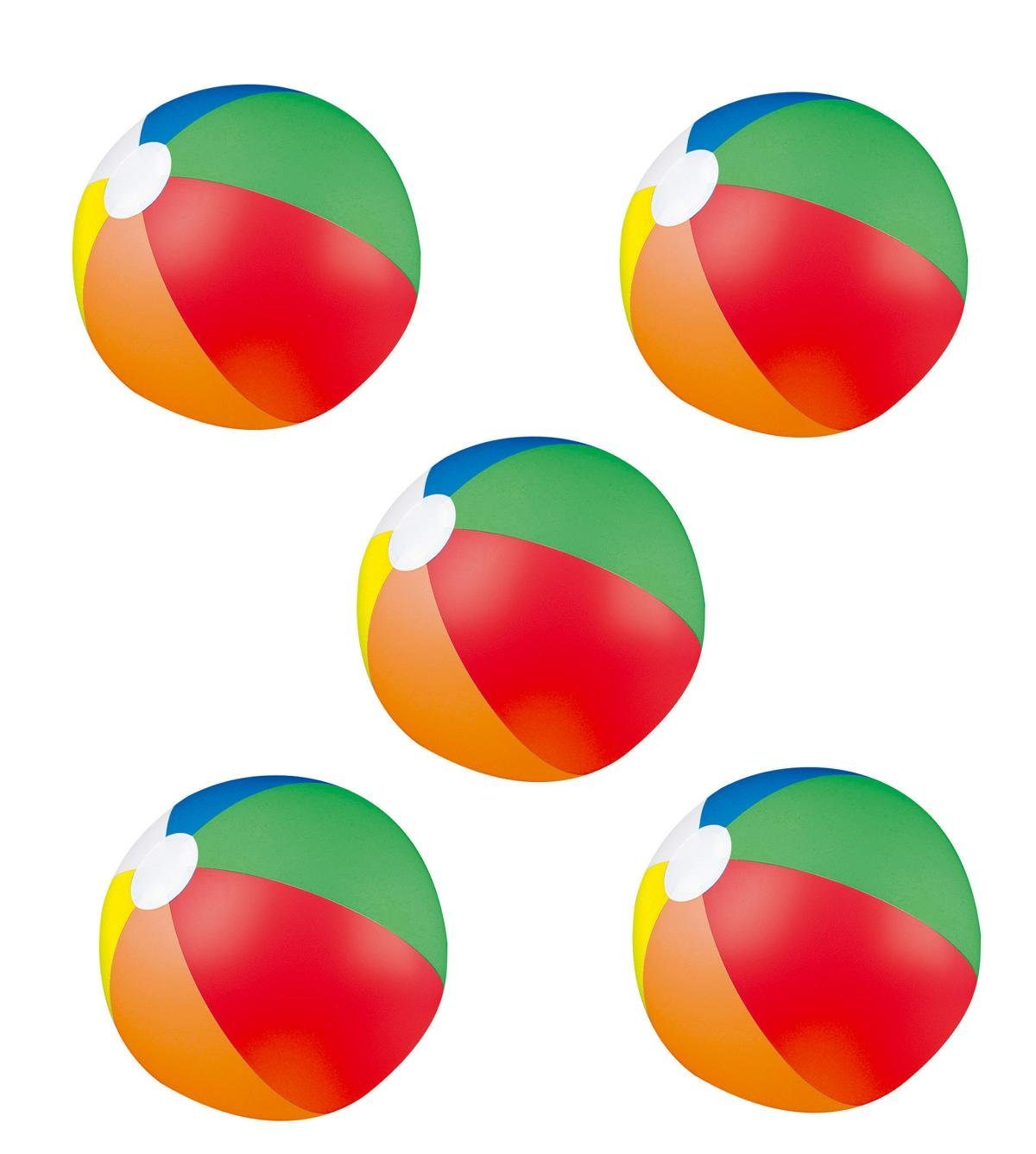 Macma Wasserball 5x Bunter Strandball / Wasserball