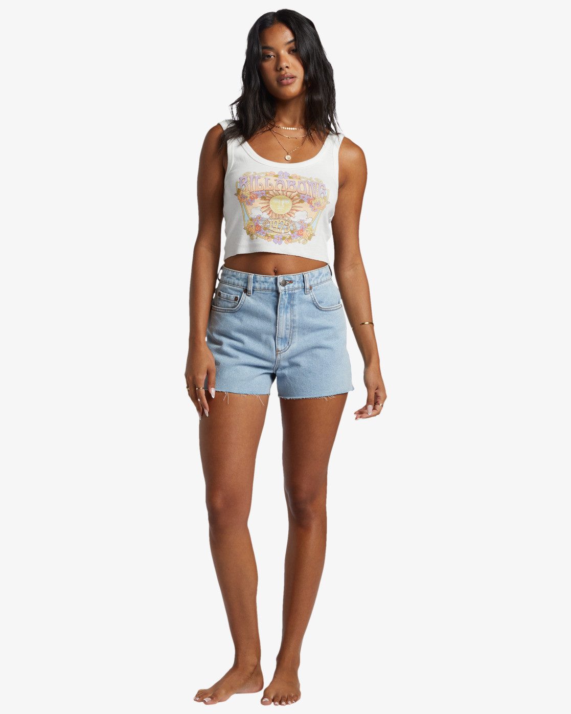 Billabong Jeansshorts High Tide - Denim-Shorts für Frauen