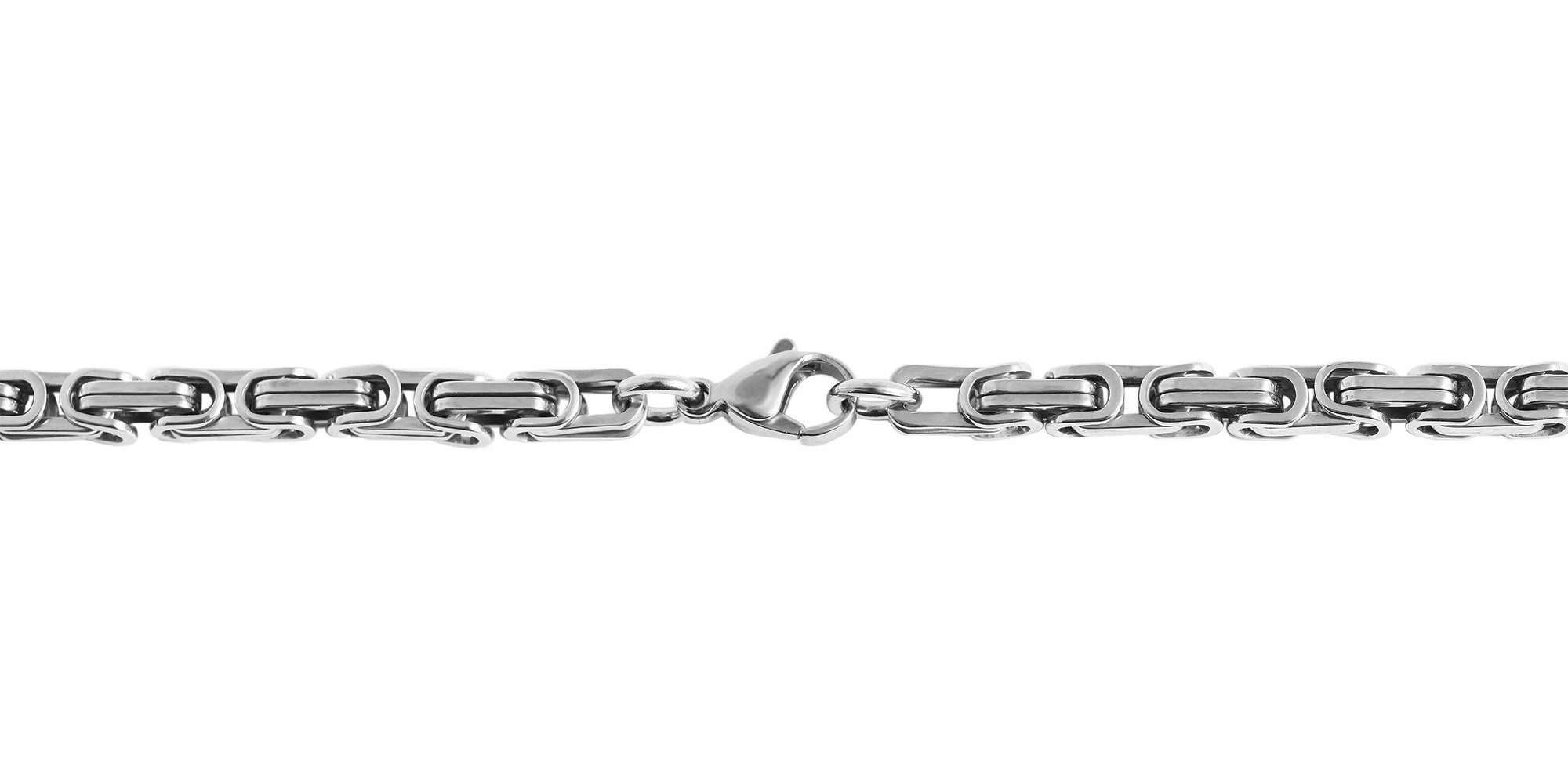 Kette ohne Anhänger Halskette – Königskette aus Edelstahl 60 cm