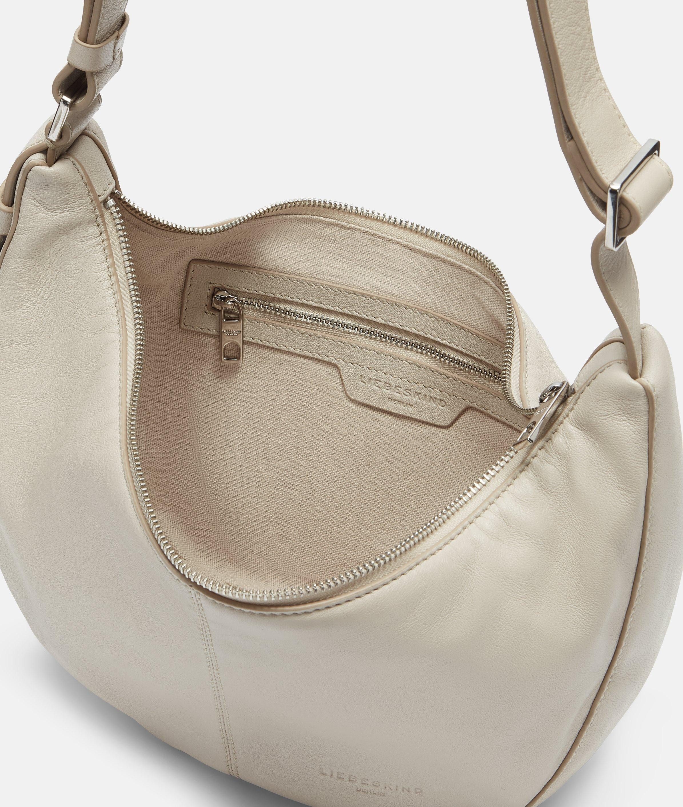 Liebeskind Berlin Schultertasche Hobo, Kleine Hobo-Bag aus Schafsleder