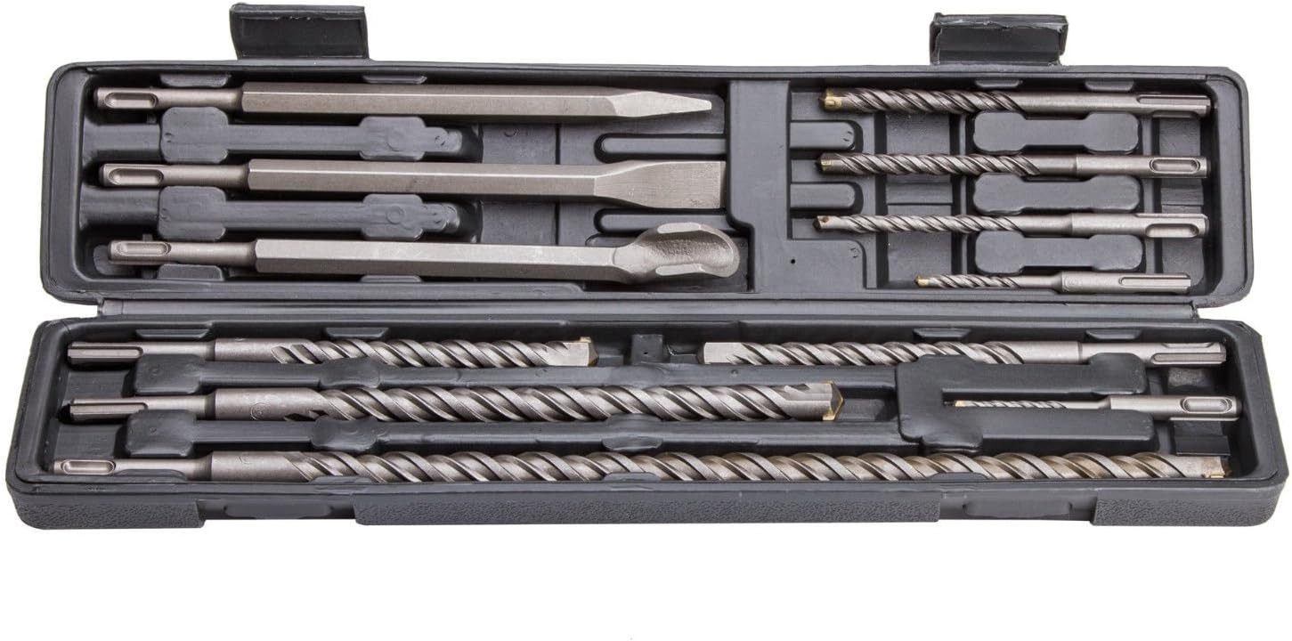 Falon-Tech Betonbohrer SDS-Plus Betonbohrer + Betonmeißel Set Hammerbohrer günstig online kaufen