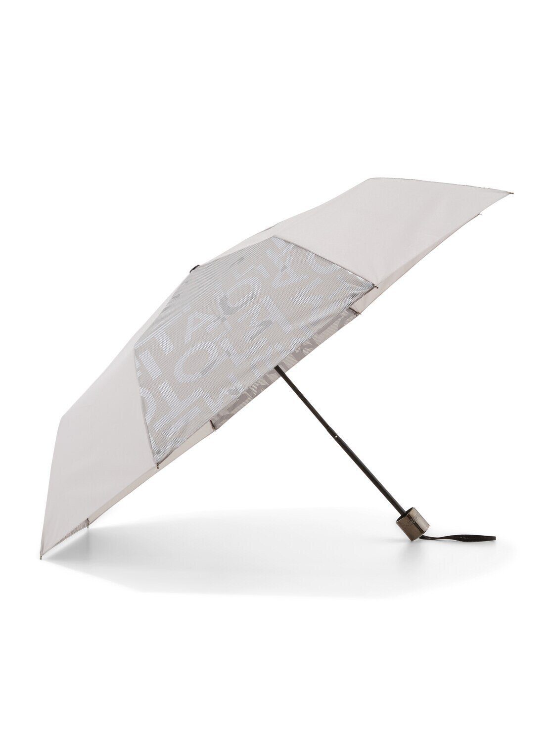TOM TAILOR Taschenregenschirm STONE Regenschirm Basic Textprint mit