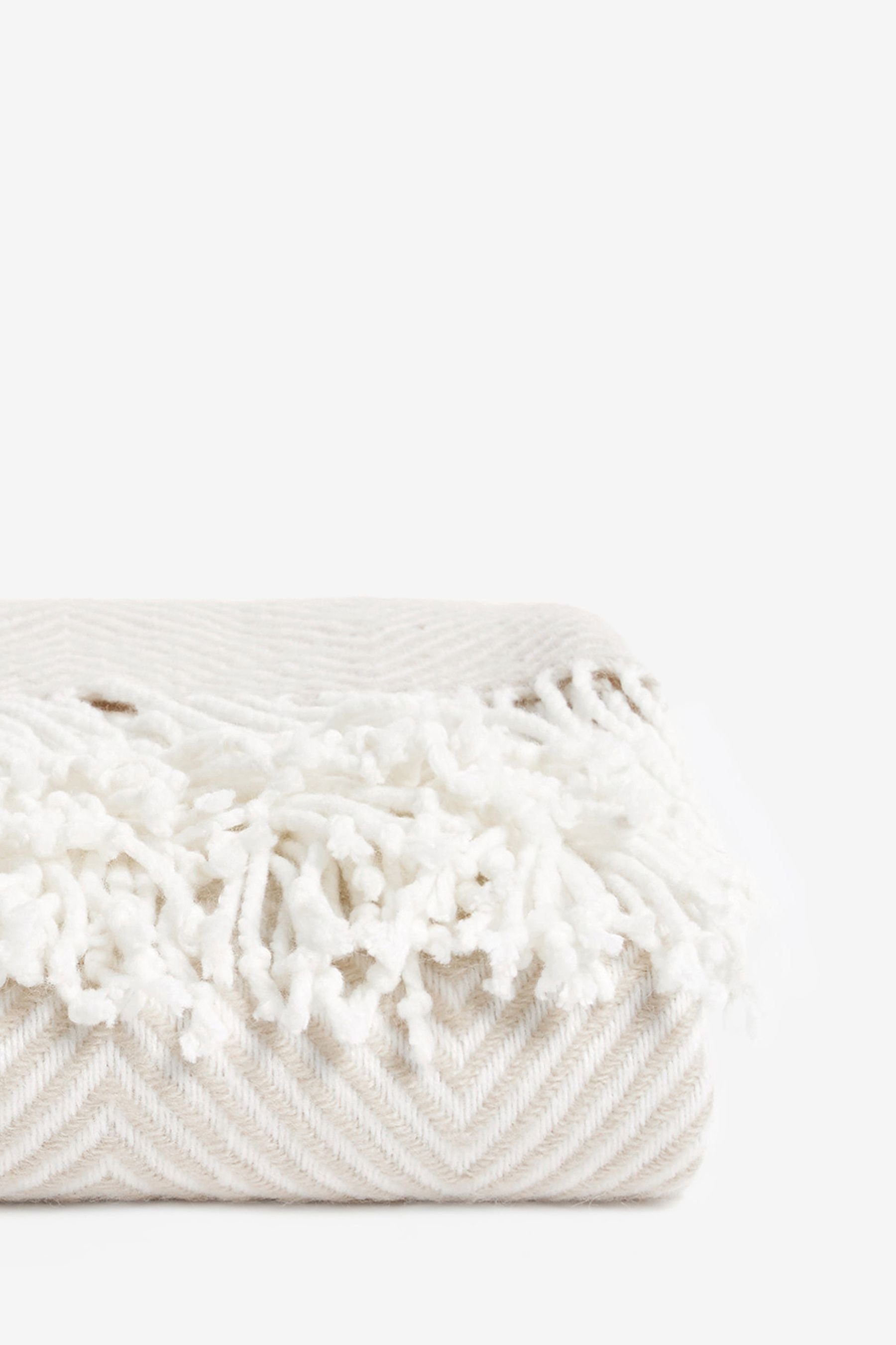 Next Tagesdecke Herringbone Throw Blanket günstig online kaufen