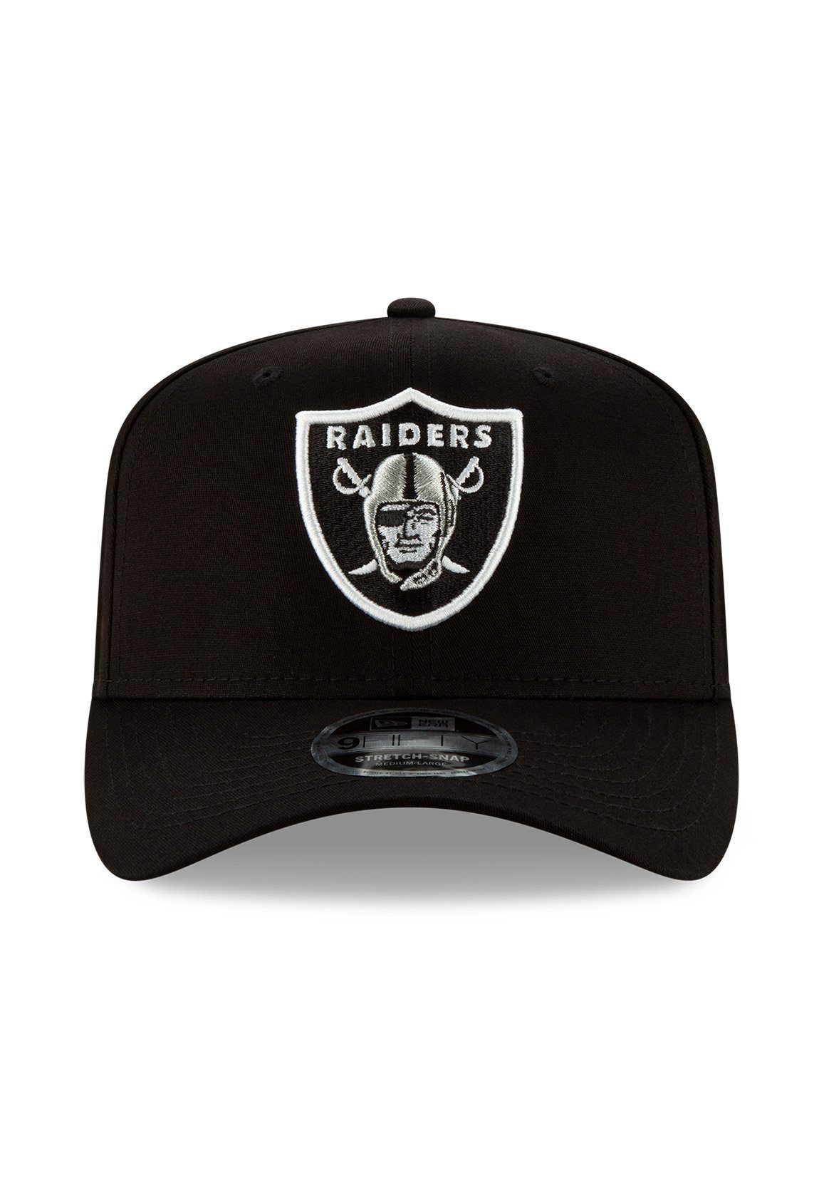 Weiß New OAKLAND Schwarz Cap Cap New Era 9Fifty Team RAIDERS Era Snapback Stretch Snapback