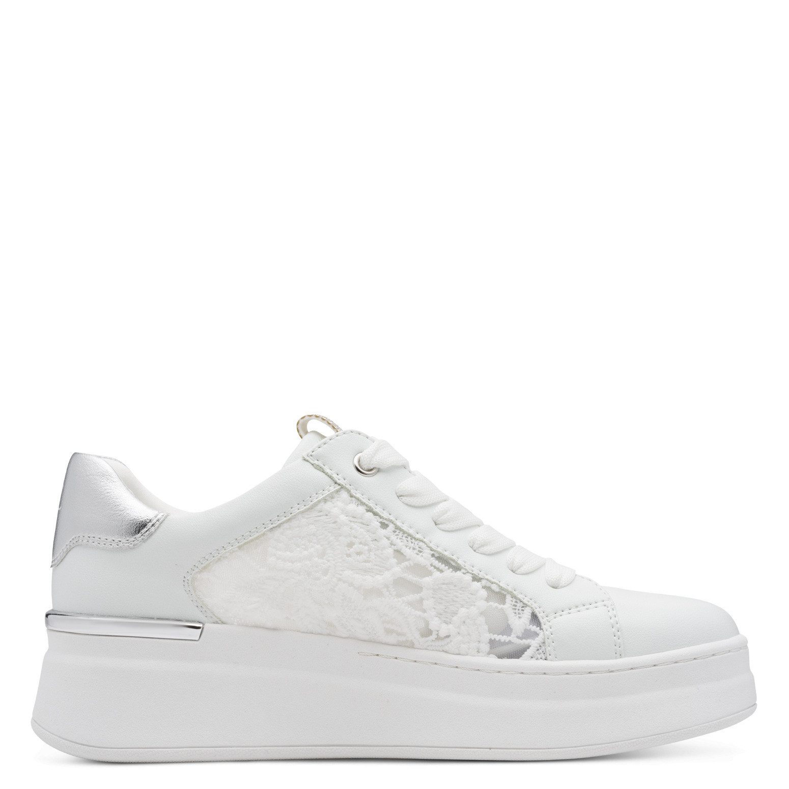 MARCO TOZZI MARCO TOZZI by GMK Damen Sneaker 2-83708-46-197 WHITE COMBI wei günstig online kaufen