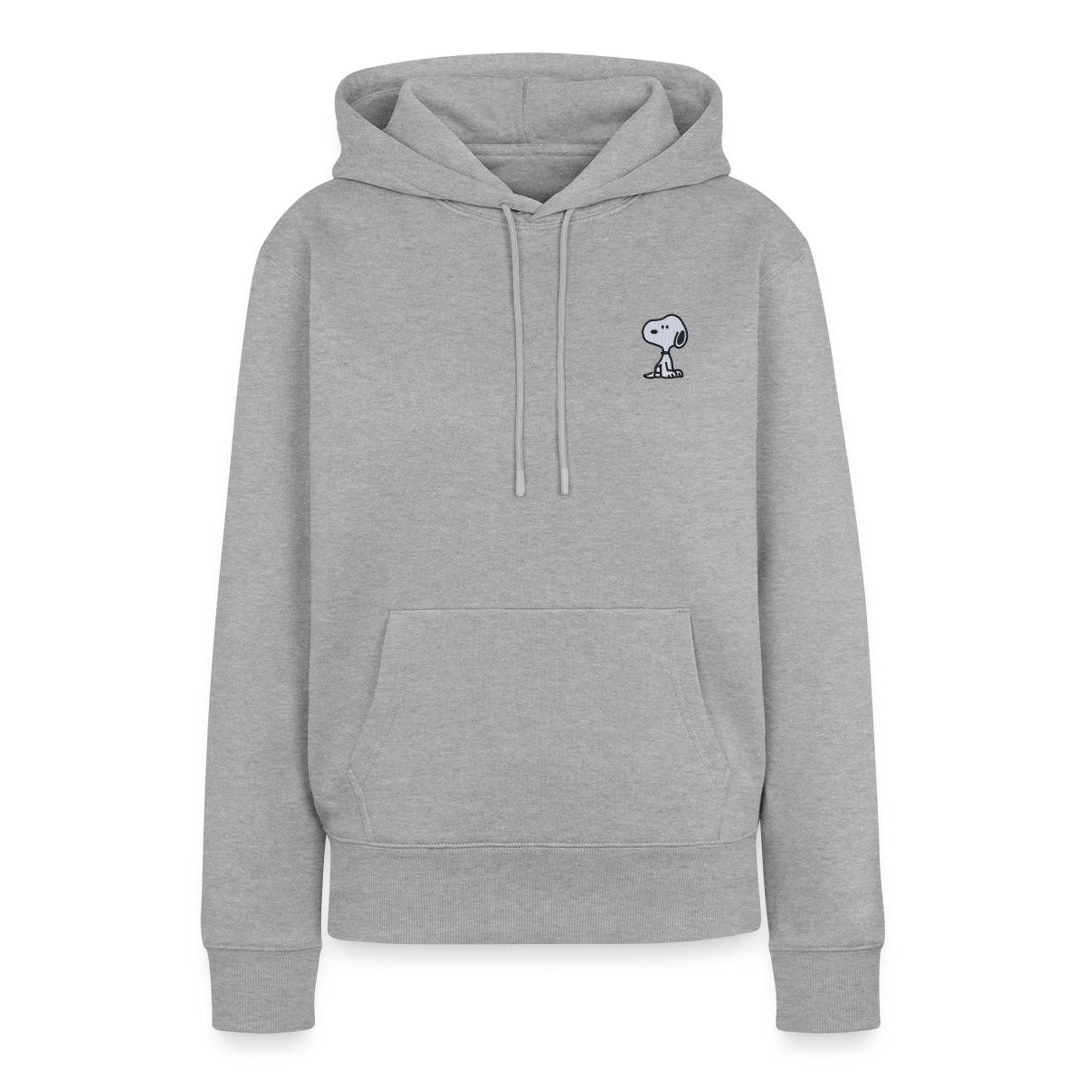 Spreadshirt Hoodie Peanuts Snoopy Stick Niedlich Damen Premium Hoodie (1-tlg)