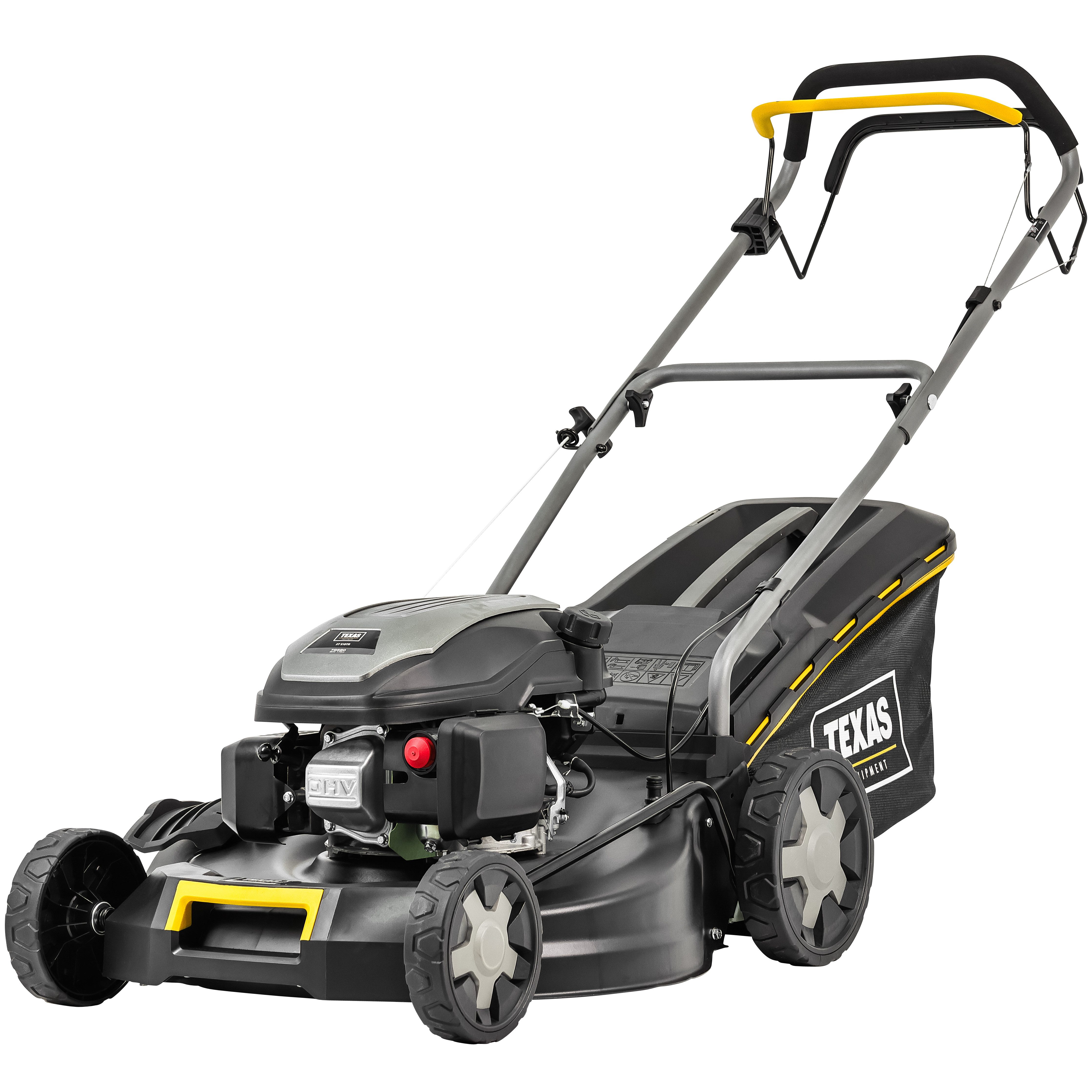 Texas Benzinrasenmäher XT510TR, 51 cm Schnittbreite, 2,5kW/3,95PS, mit Radantrieb, für Flächen bis 1600 m²