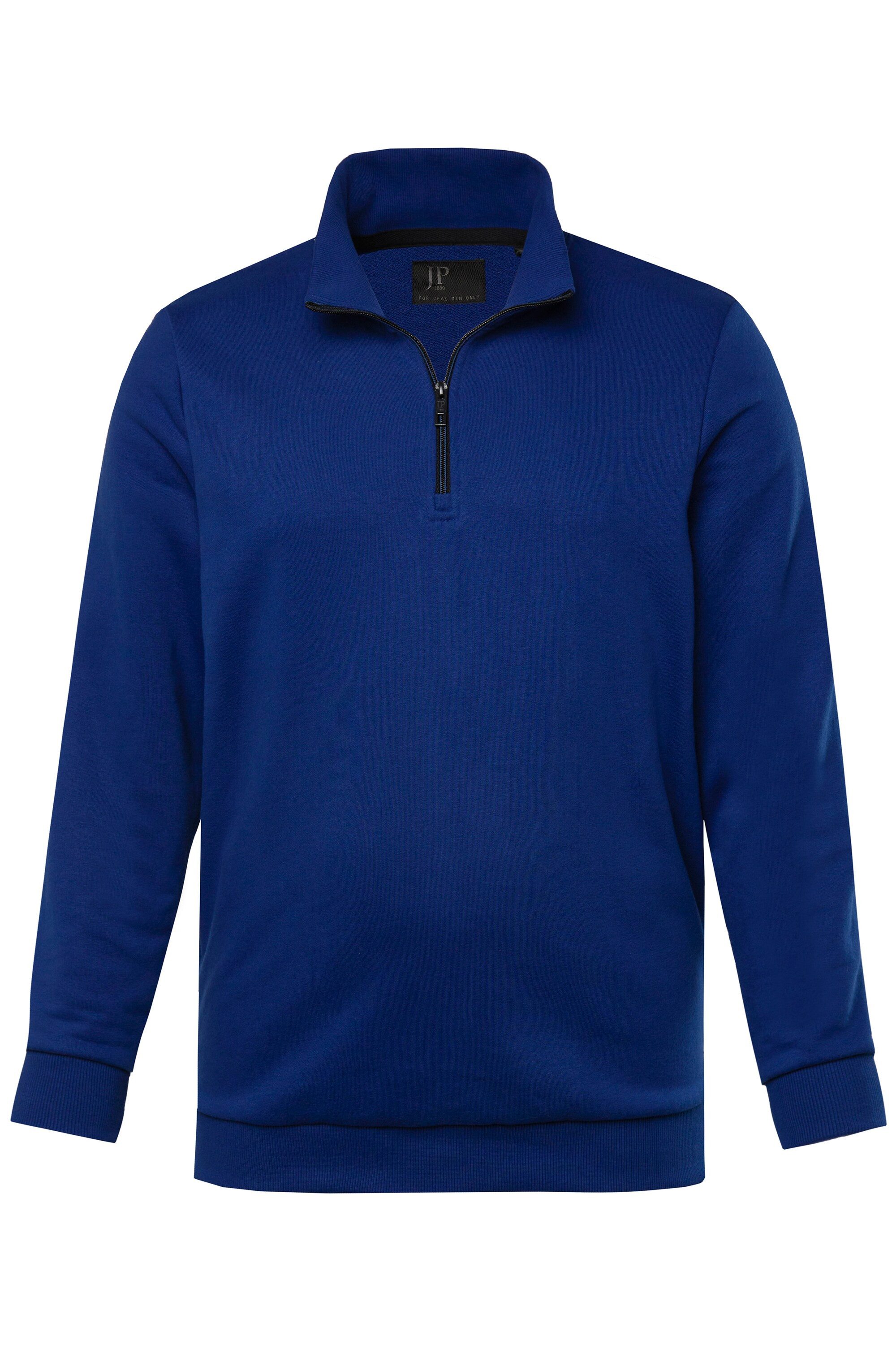 JP1880 Sweatshirt Troyer Sweat Stehkragen mit Zipper bis 8 XL günstig online kaufen