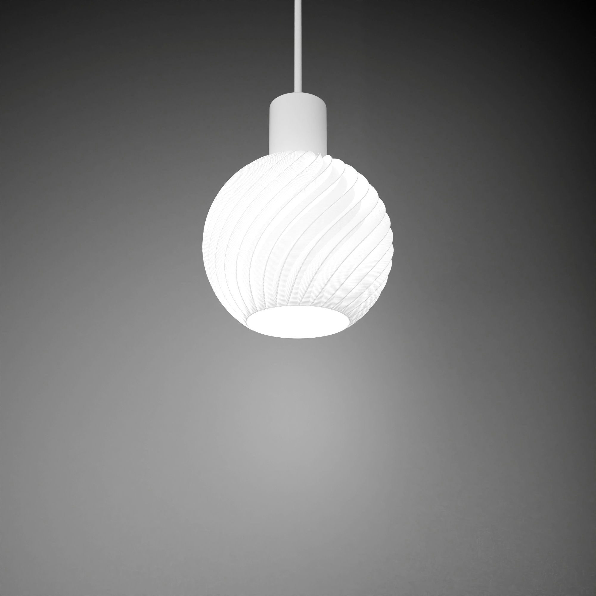 Shapes - Decorations LED Pendelleuchte Shapes - Decorations: Ball Wave by Martin Žampach, Leuchte, ohne Leuchtmittel, E27