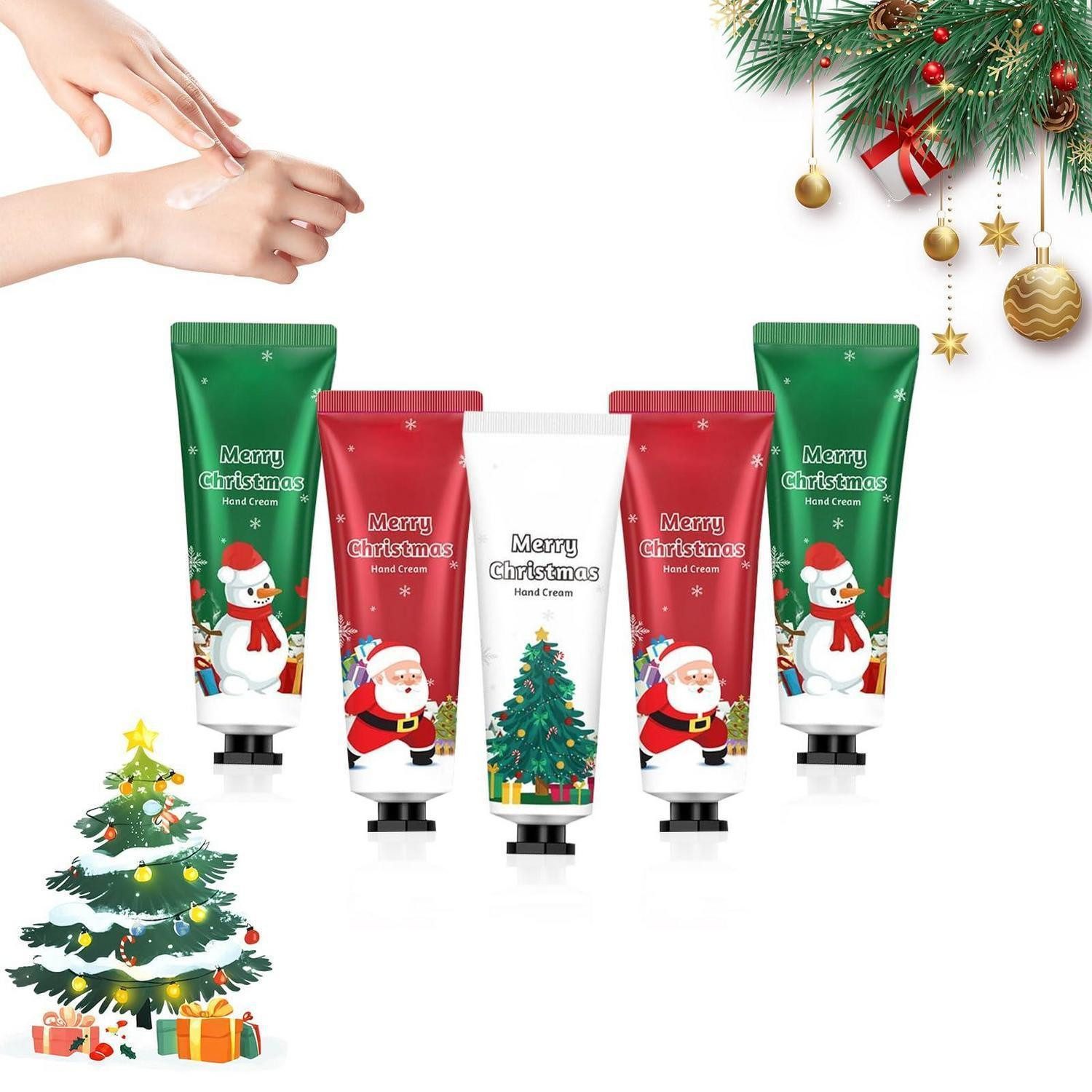 LuxusKollektion Handcreme Handcreme Mini Set Weihnachten Blumig-Fruchtig