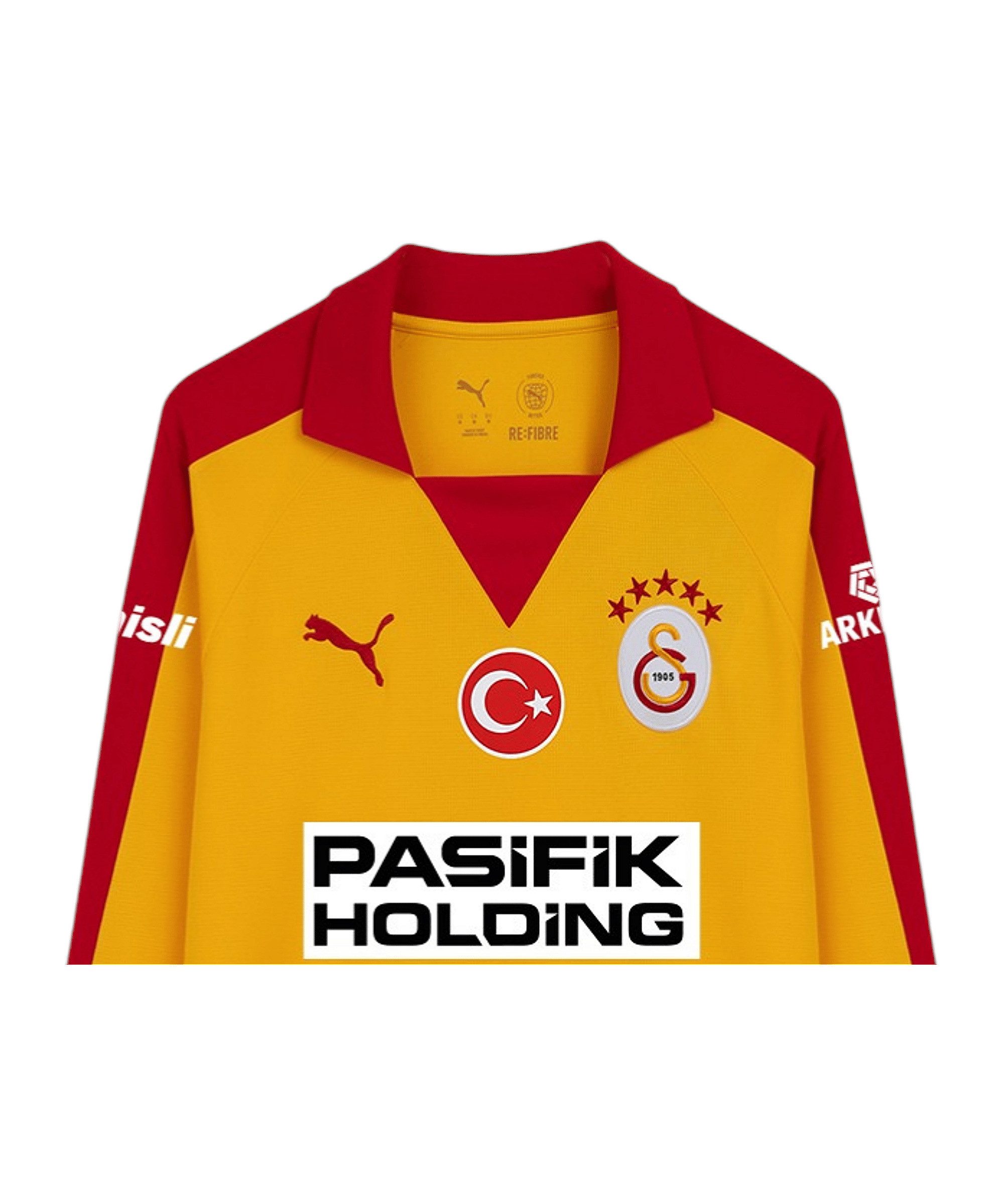 PUMA Fußballtrikot PUMA Galatasaray Istanbul T7 Trikot Langarm Champions League