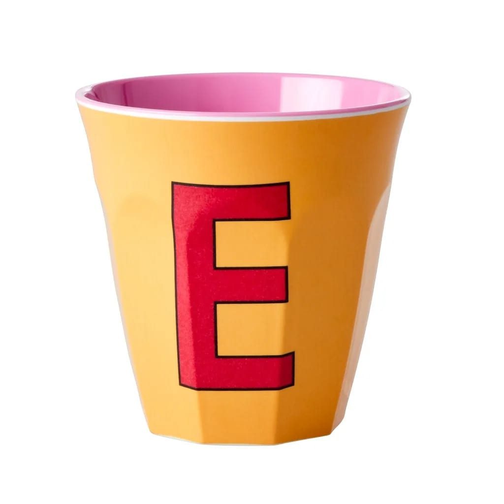 rice Kinderbecher RICE Becher - E, 250 ml, Melamine, Farbe: Aprikose