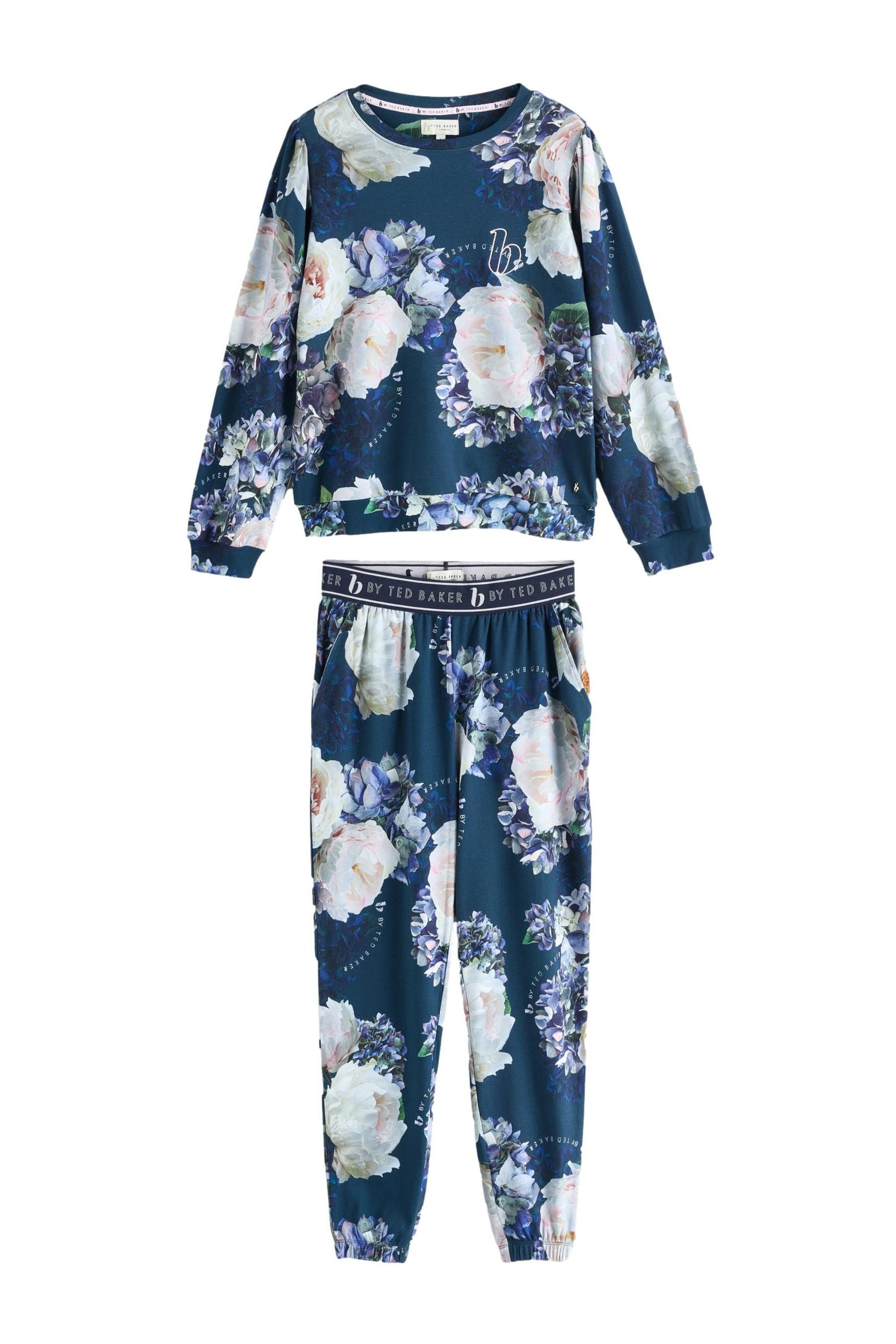 Pyjama B By Ted Baker Twosie-Schlafanzug mit Muster