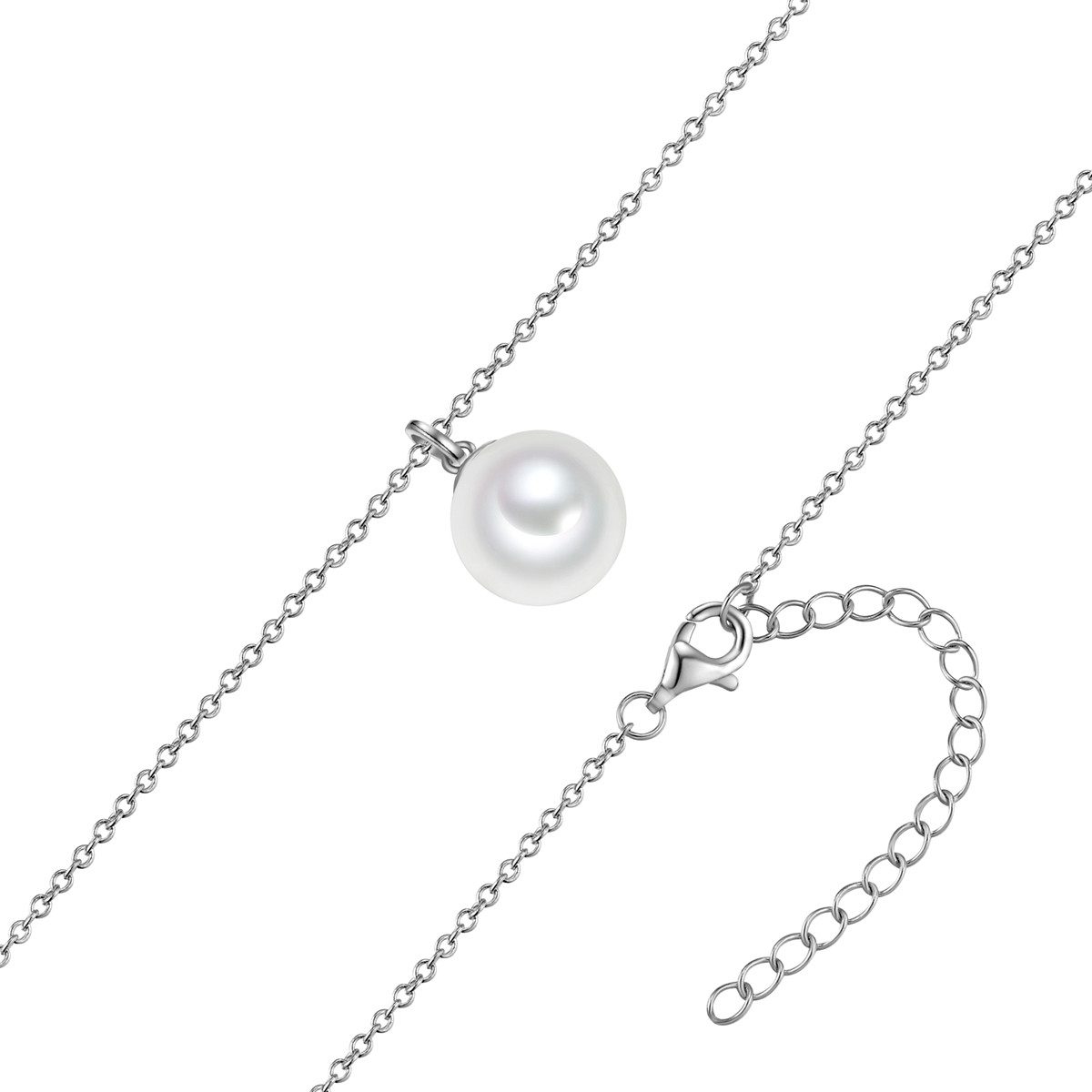 Rafaela Donata Kette mit Anhänger RD5030 (1-tlg), mit Muschelkernperle