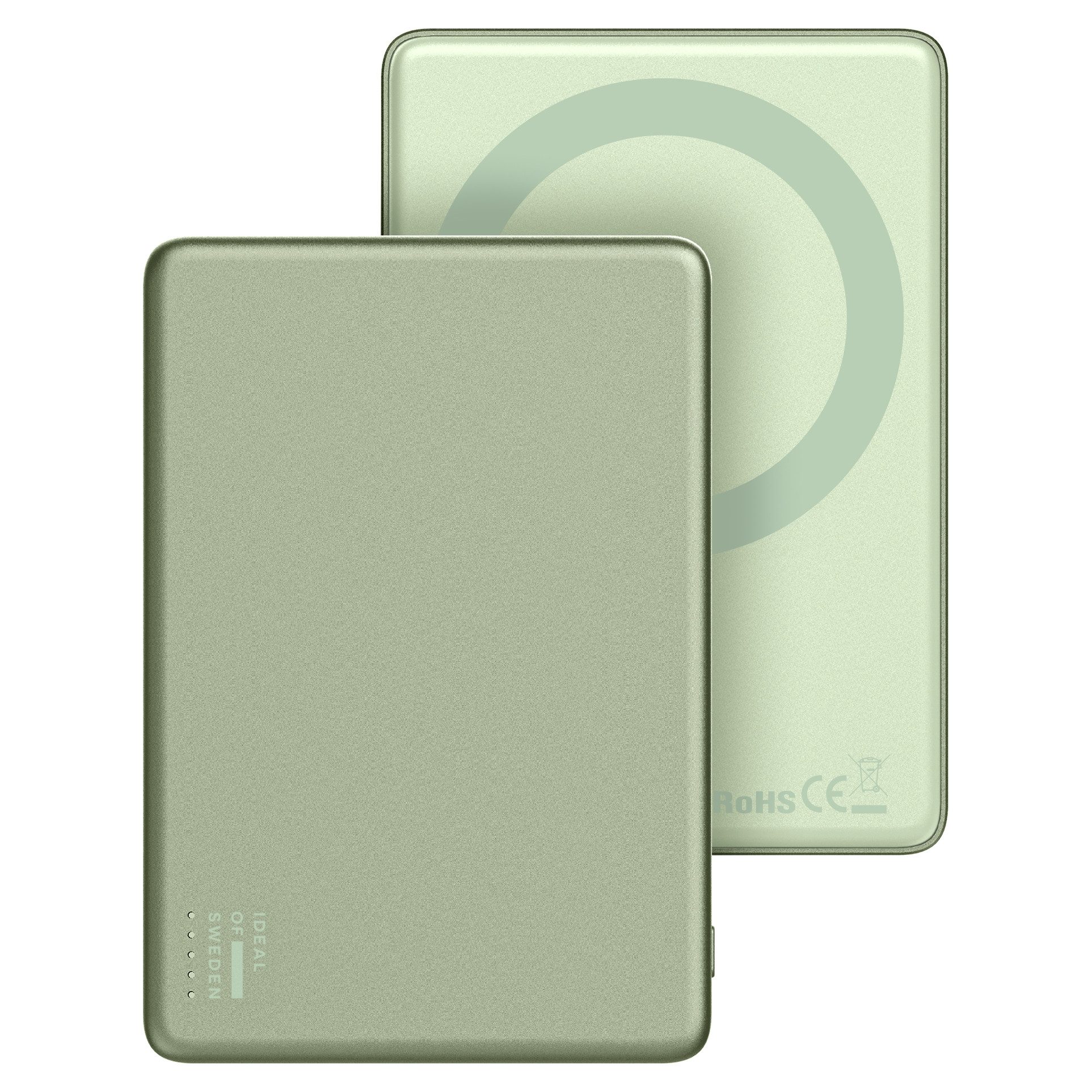 iDeal of Sweden iDeal of Sweden Slim MagSafe Powerbank 5.000 mAh - Kabellose Powerbank Powerbank (1 St)