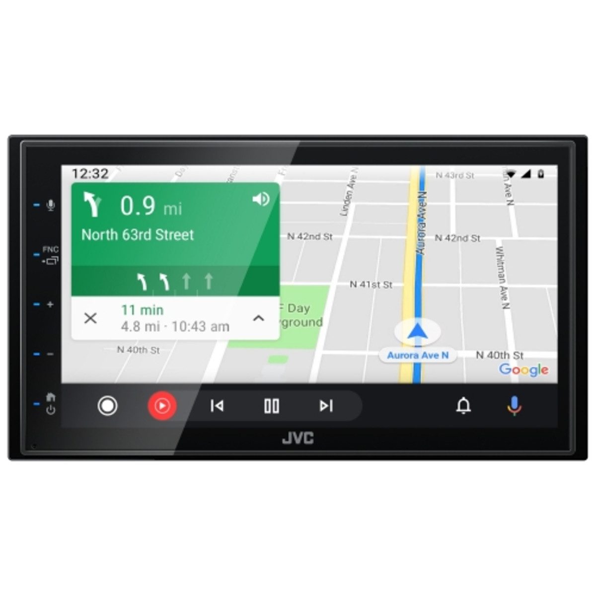 JVC KW-M560BT Bluetooth Apple CarPlay Android-Auto USB 2-DIN Autoradio Autoradio