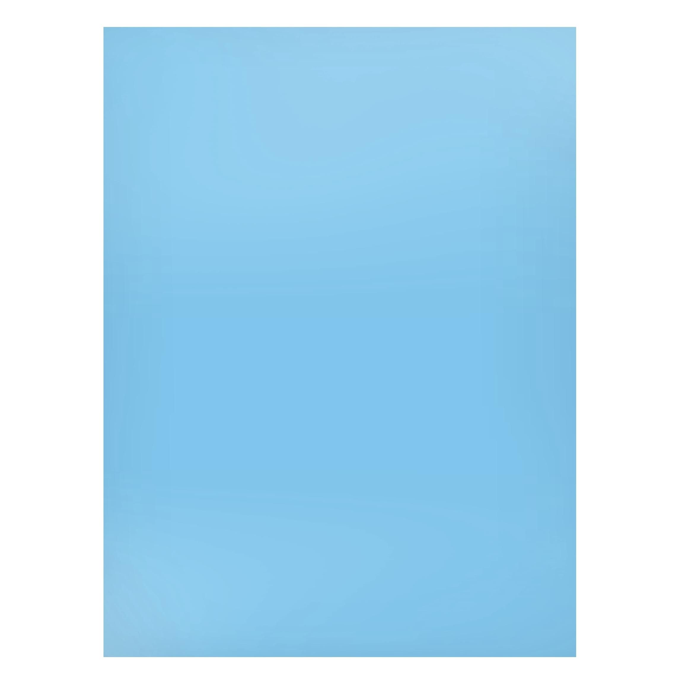 Bilderdepot24 Magnettafel Küche blau Colour Light Blue, (1-tlg., Magnetboard Pinnwand für die Wand - metallische Tafel für Magnete), Magnetwand groß mit Motiv B – Bild 2 von 4