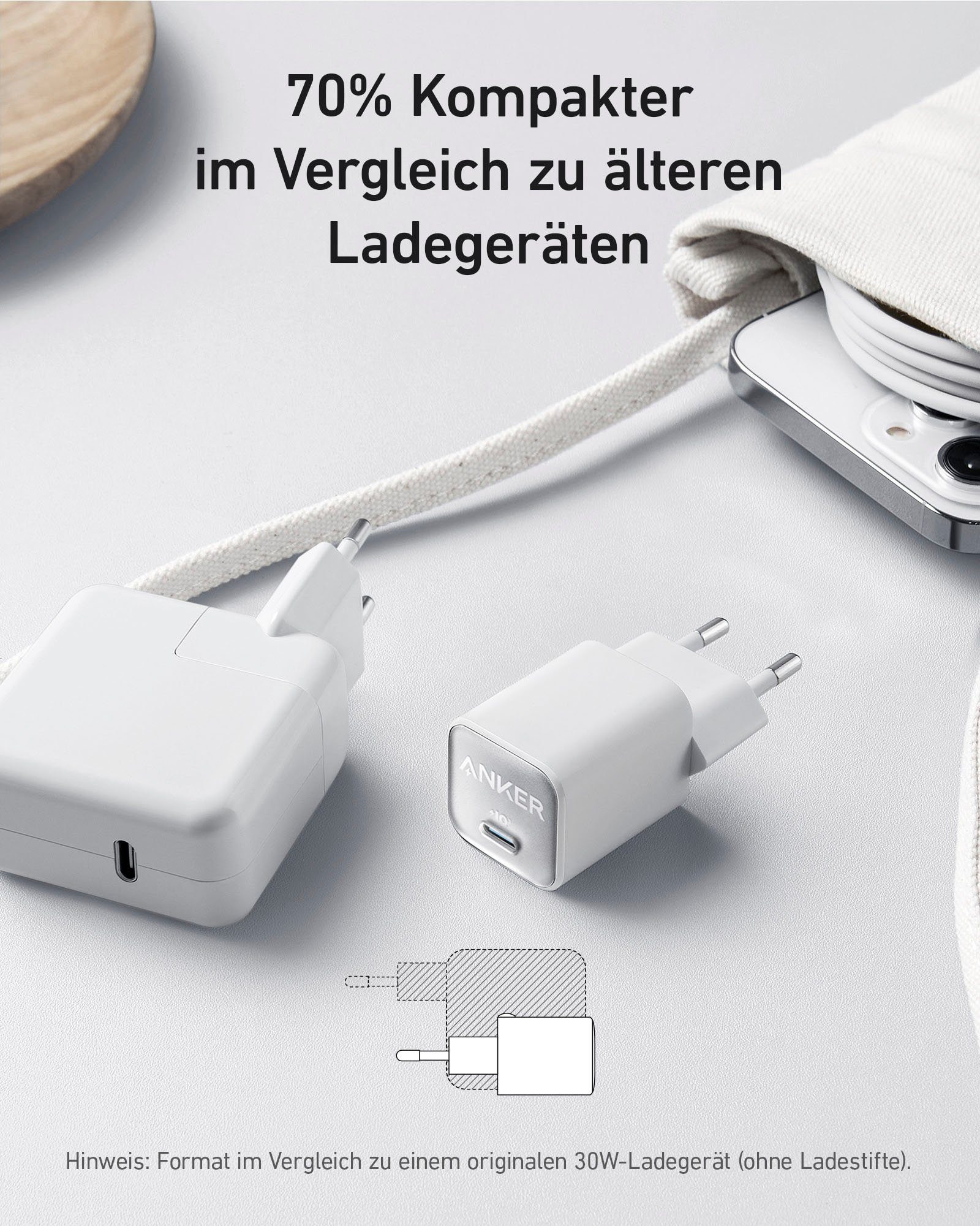 Anker 511 Nano III Charger Smartphone-Ladegerät